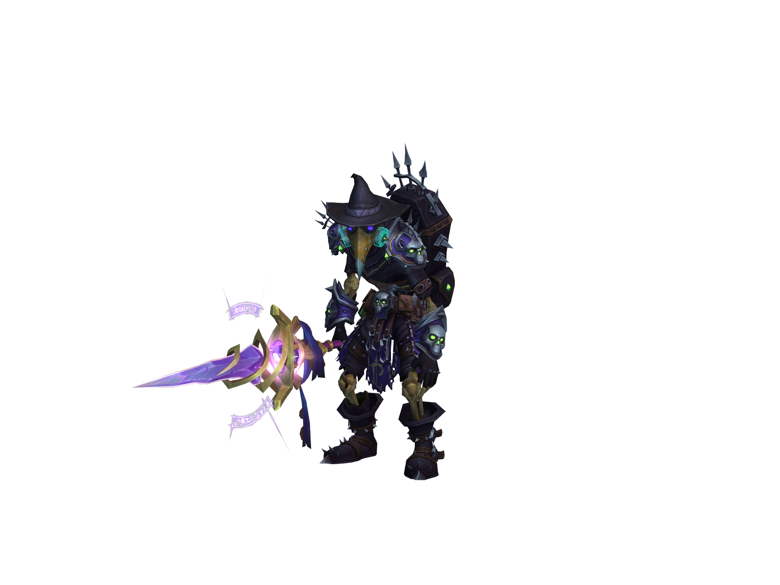 Бландин 3D character render
