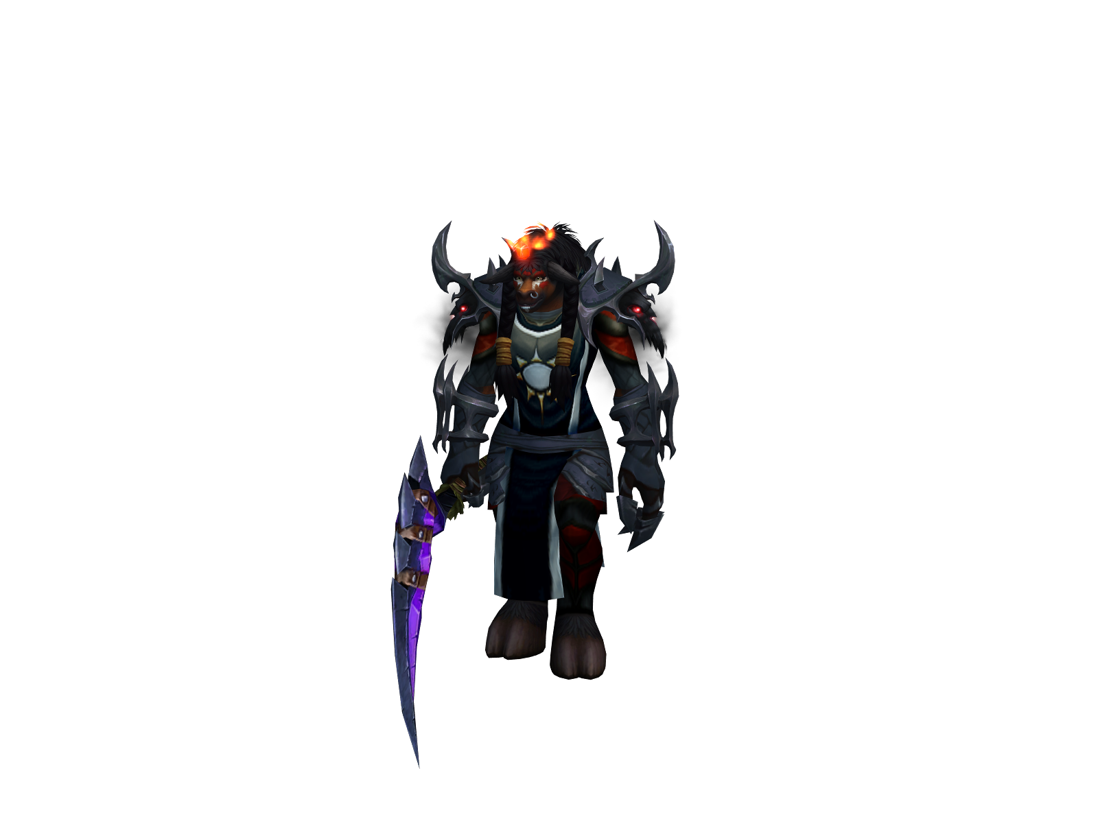 Птицаубийца 3D character render