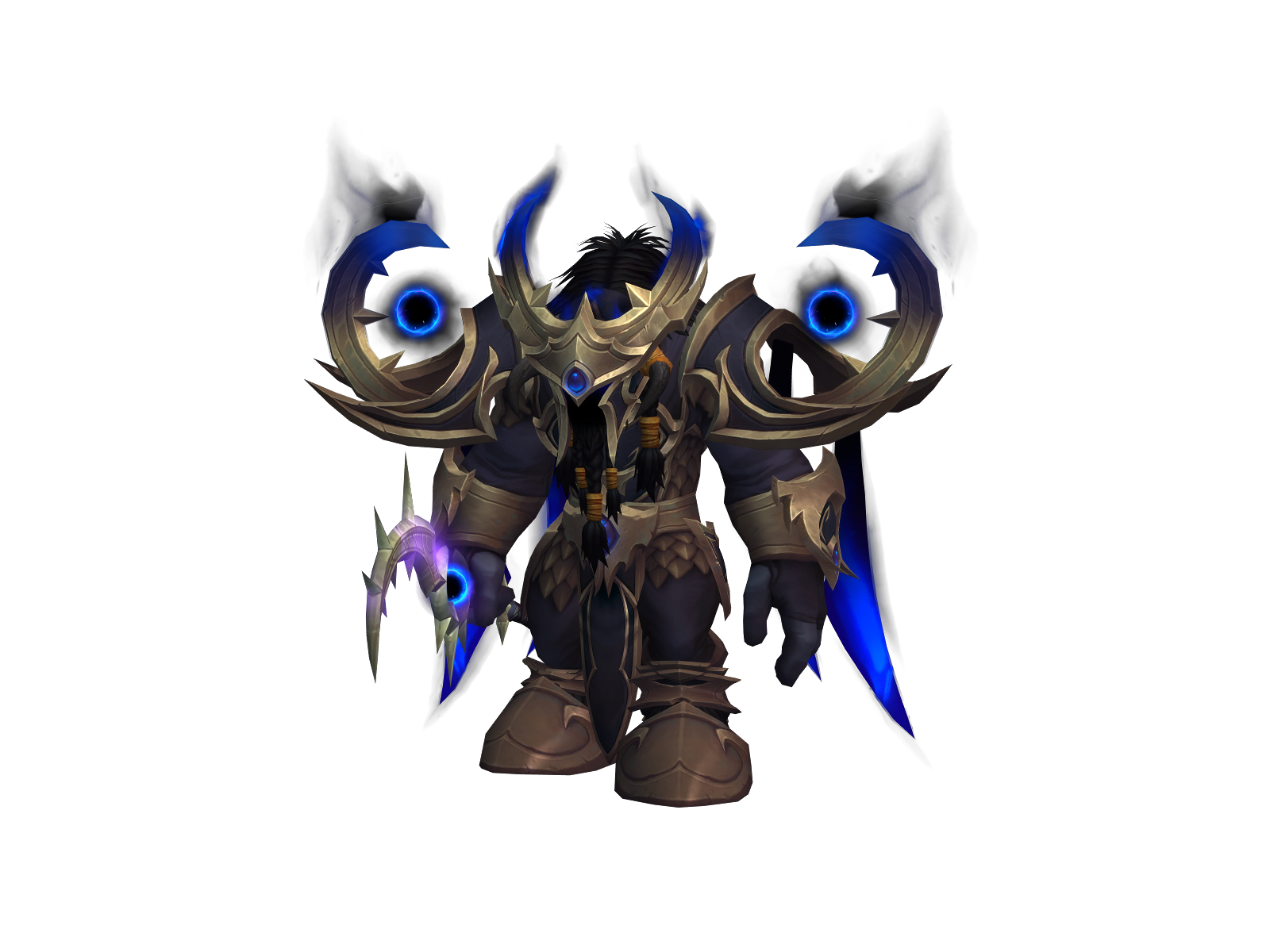 Бородамф 3D character render