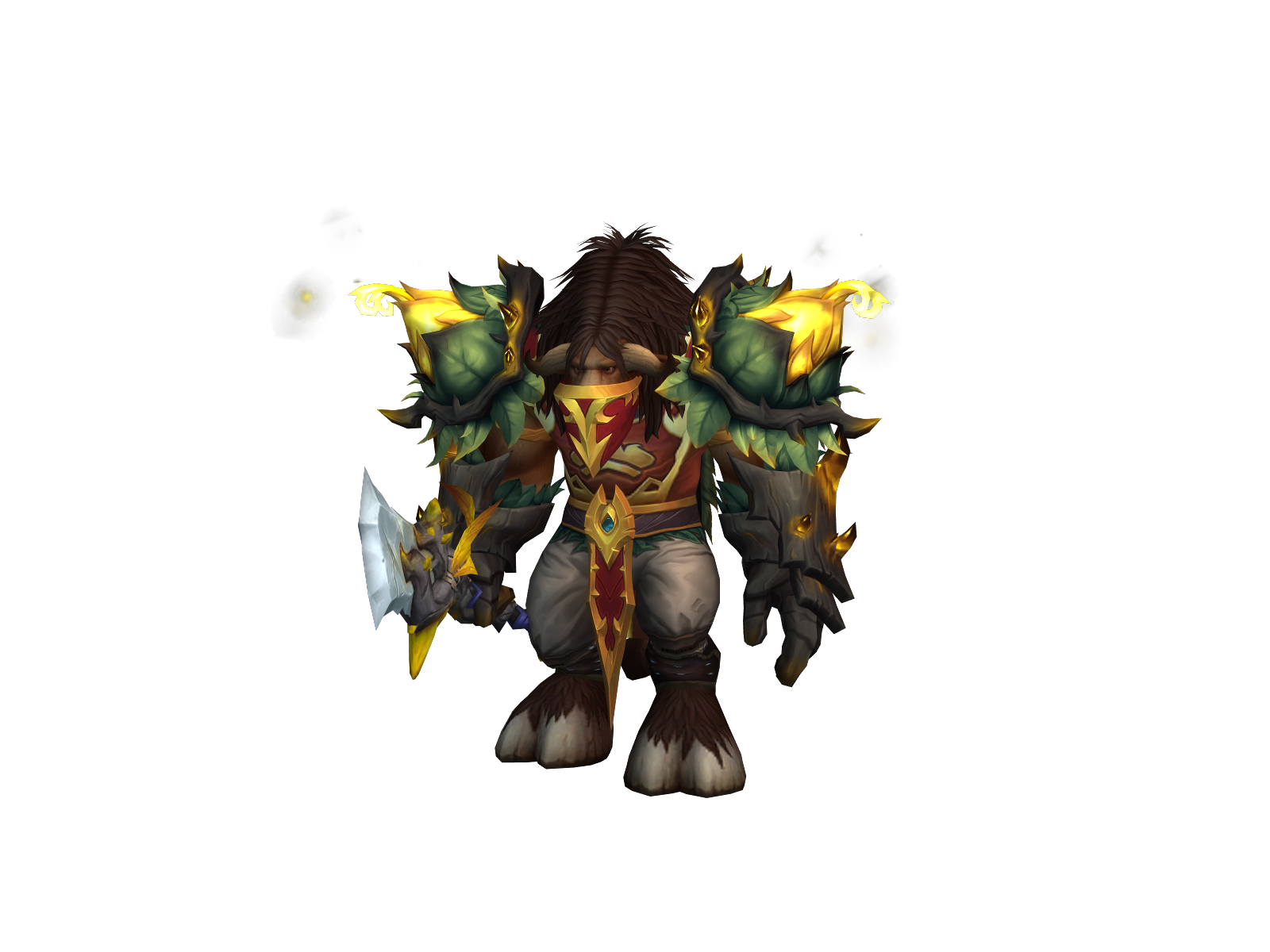 Галенор 3D character render