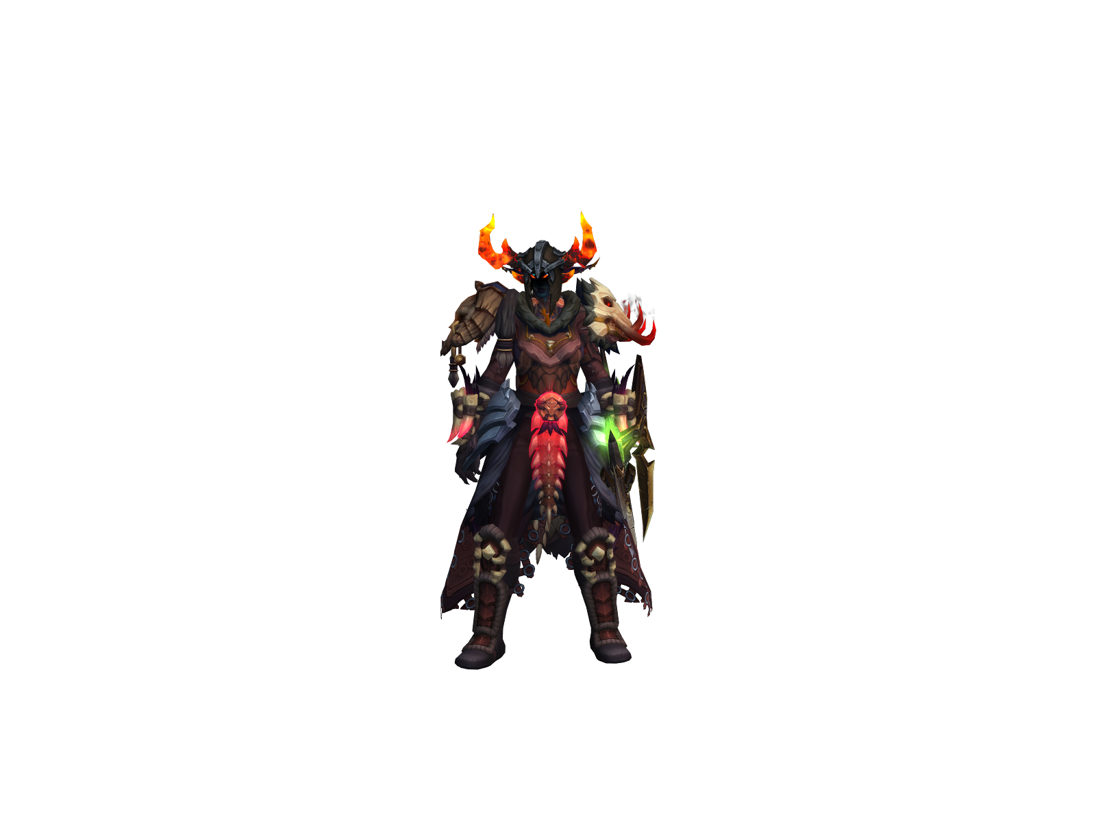Харонирочка 3D character render