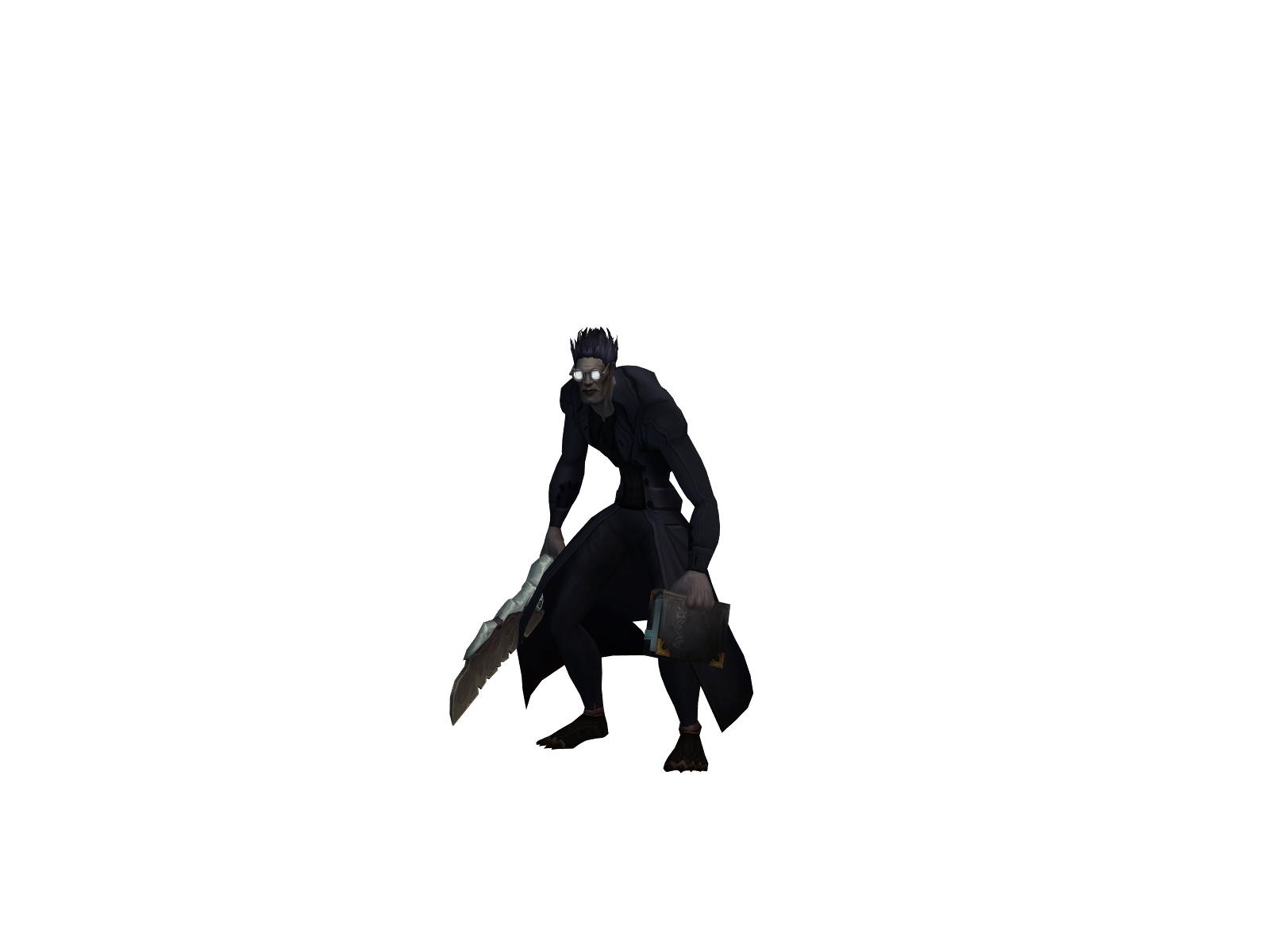 Андед 3D character render