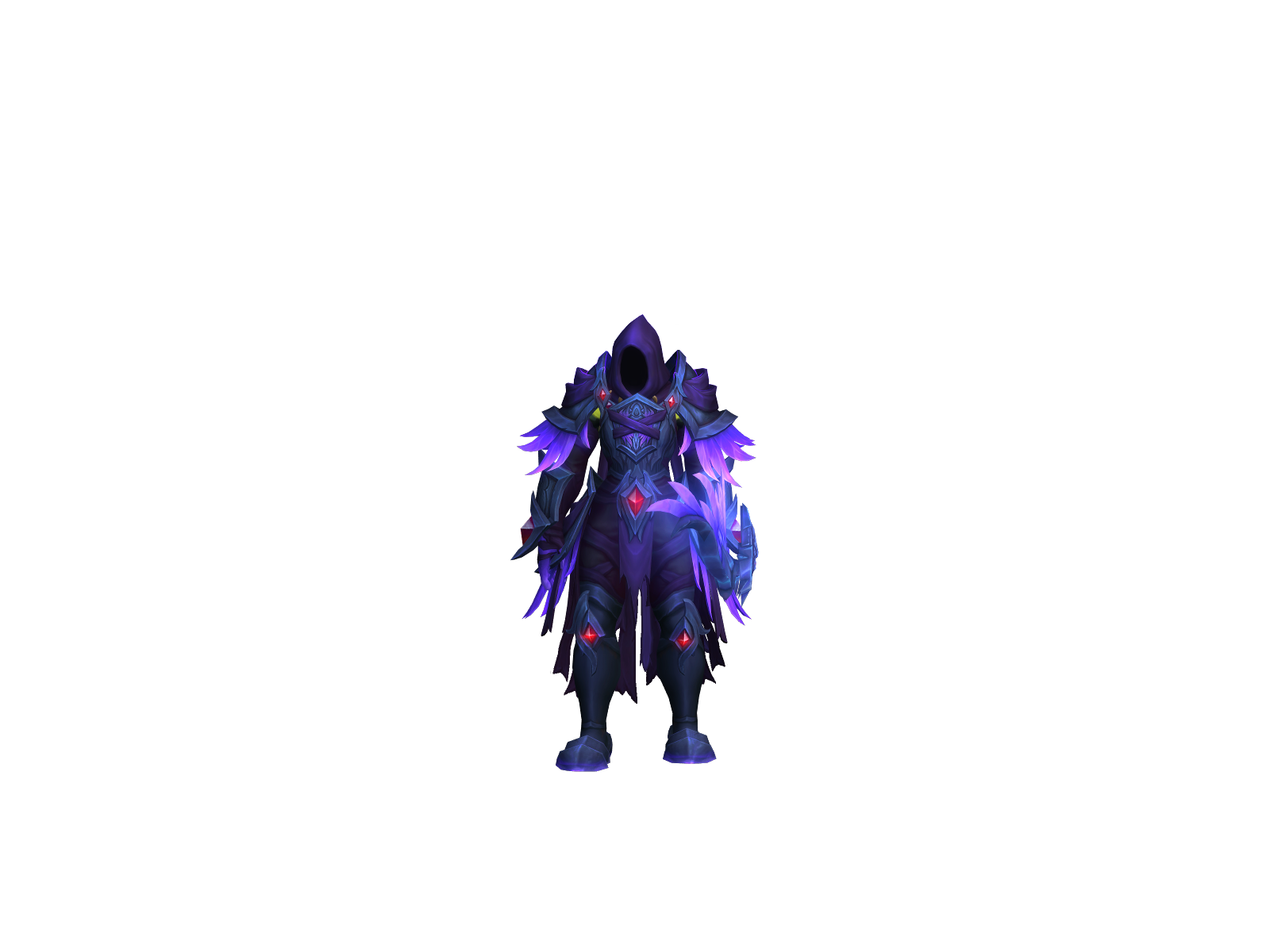 Кикуся 3D character render
