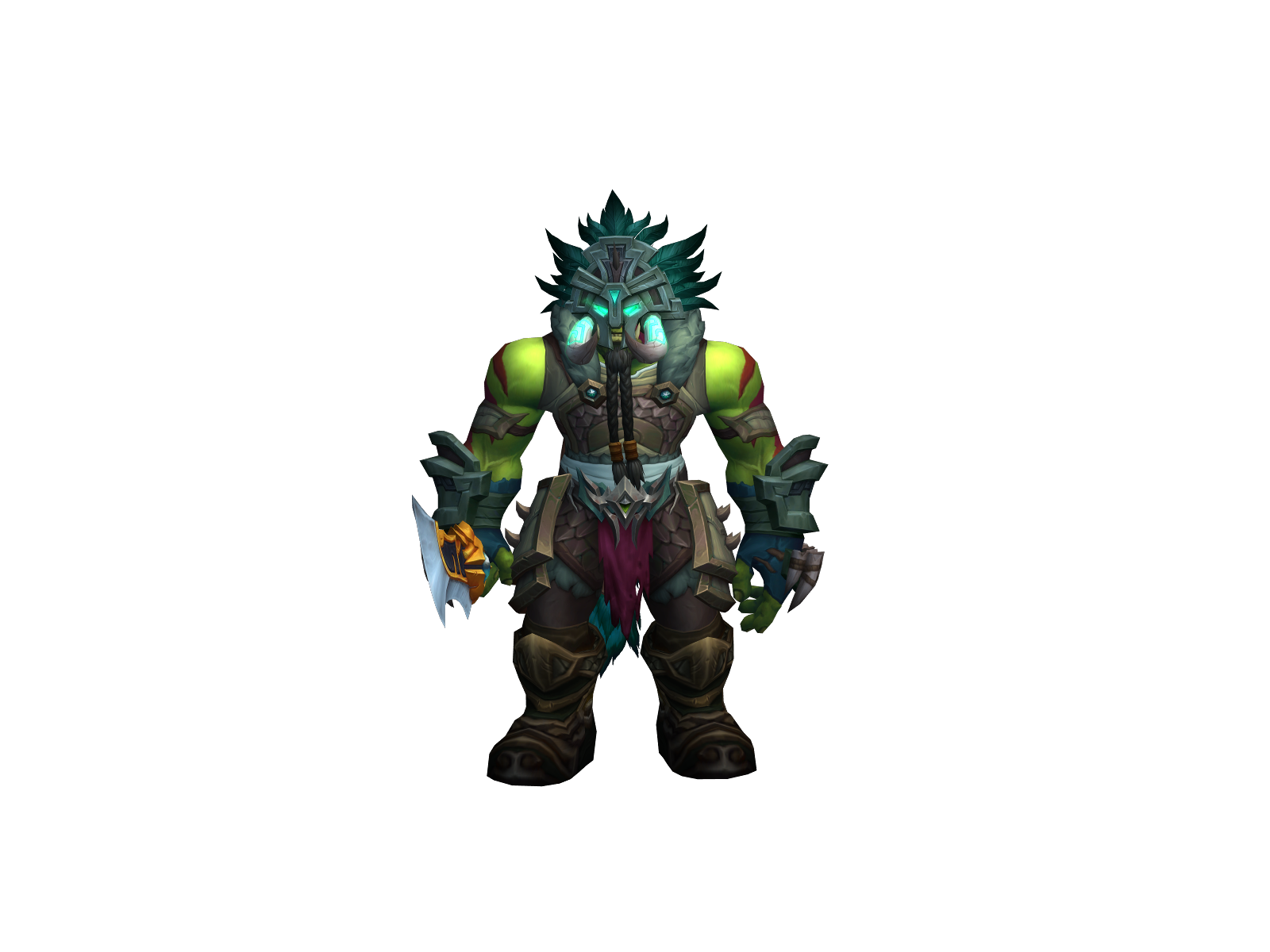 Снабъженец 3D character render