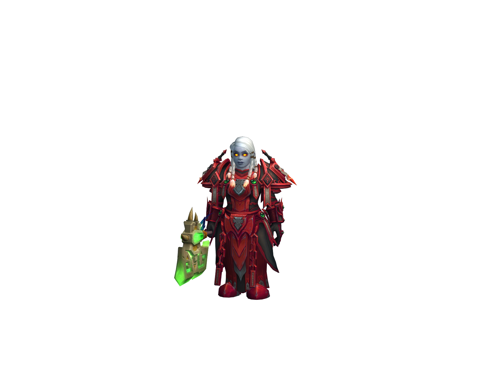 шансия 3D character render