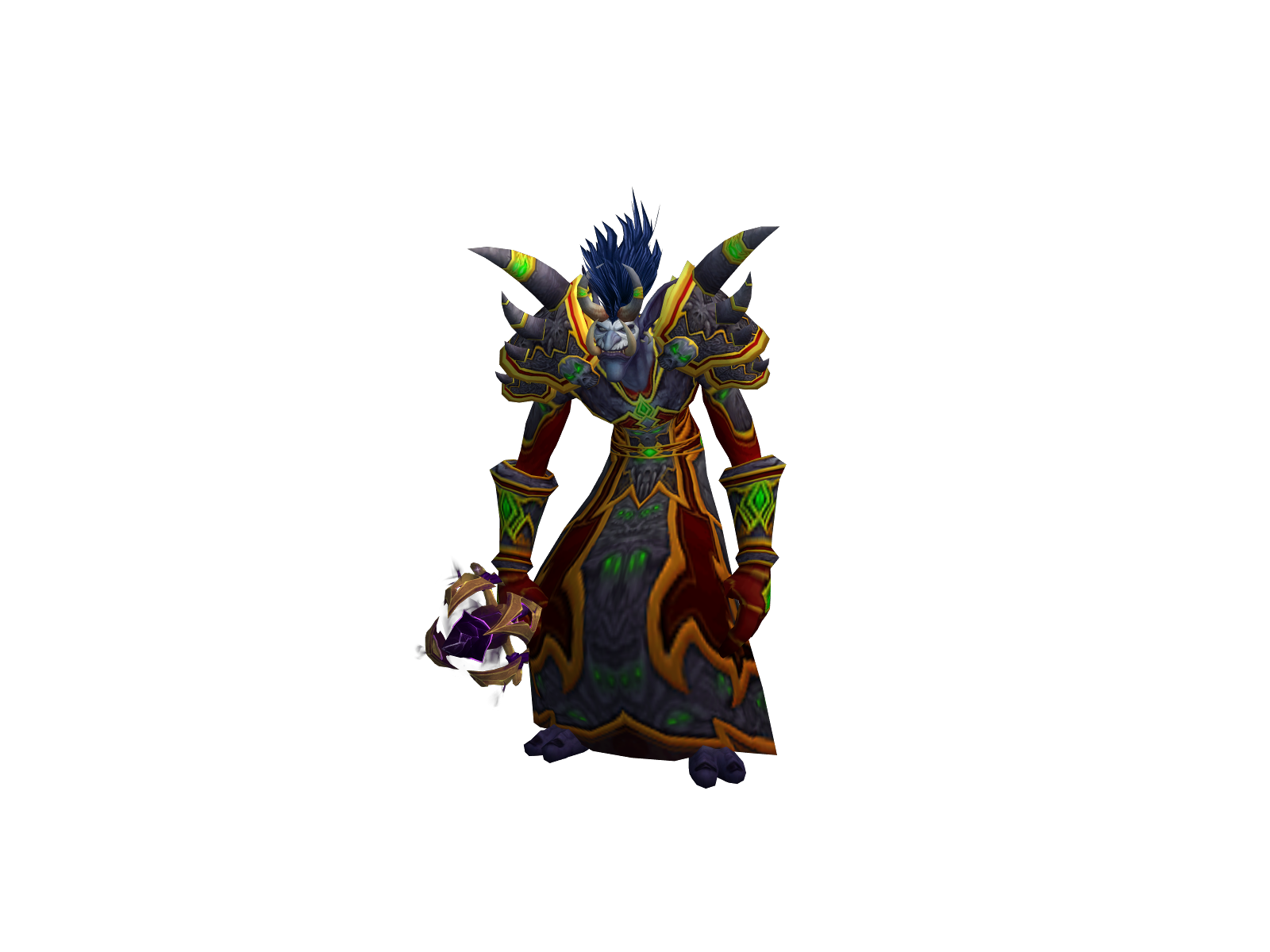 Бвондсамбди 3D character render