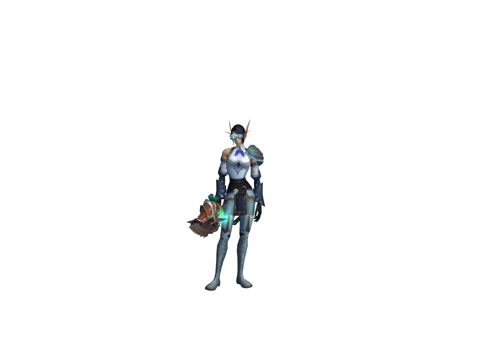 Аскадоска 3D character render