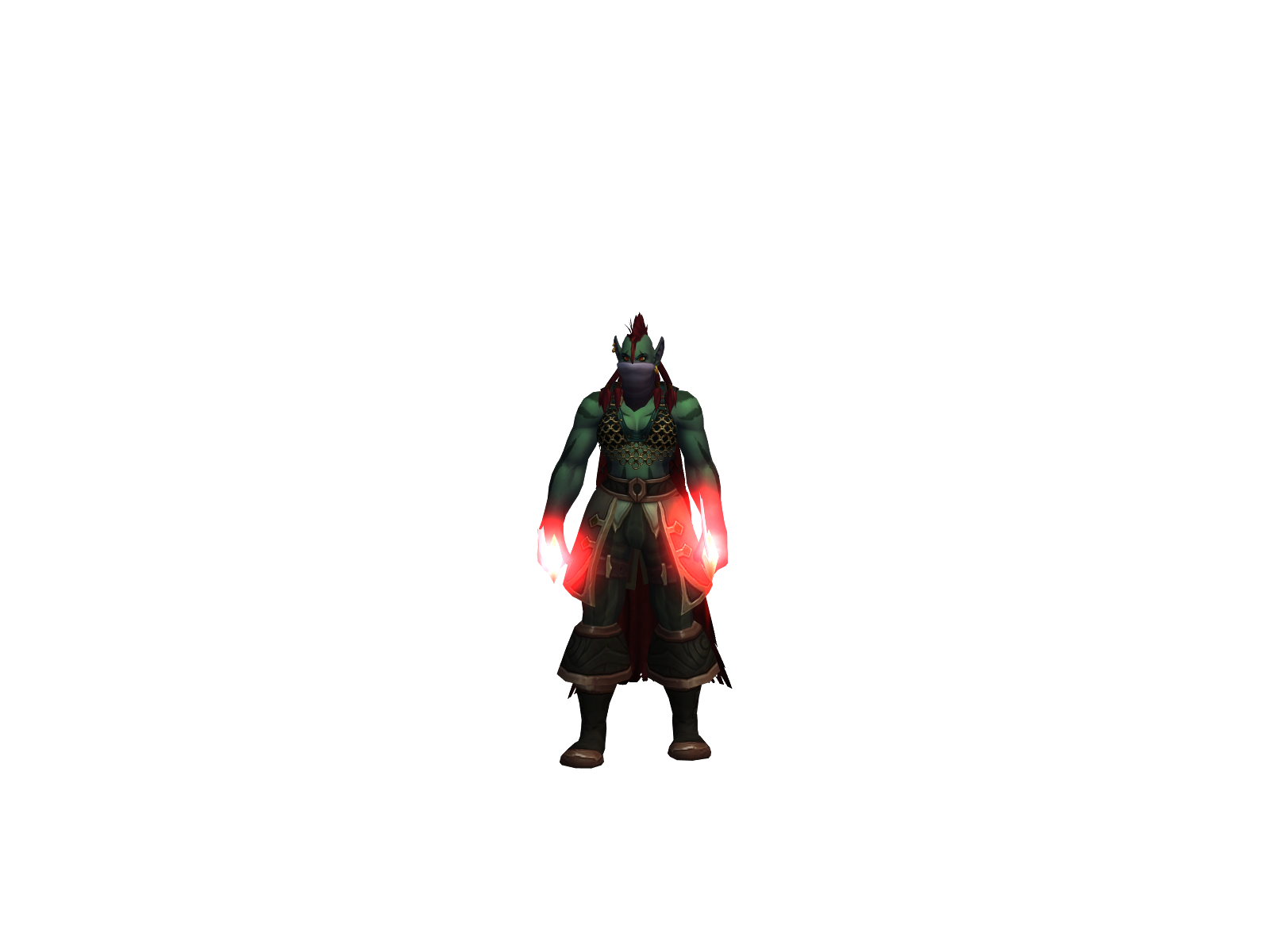 Мурокири 3D character render
