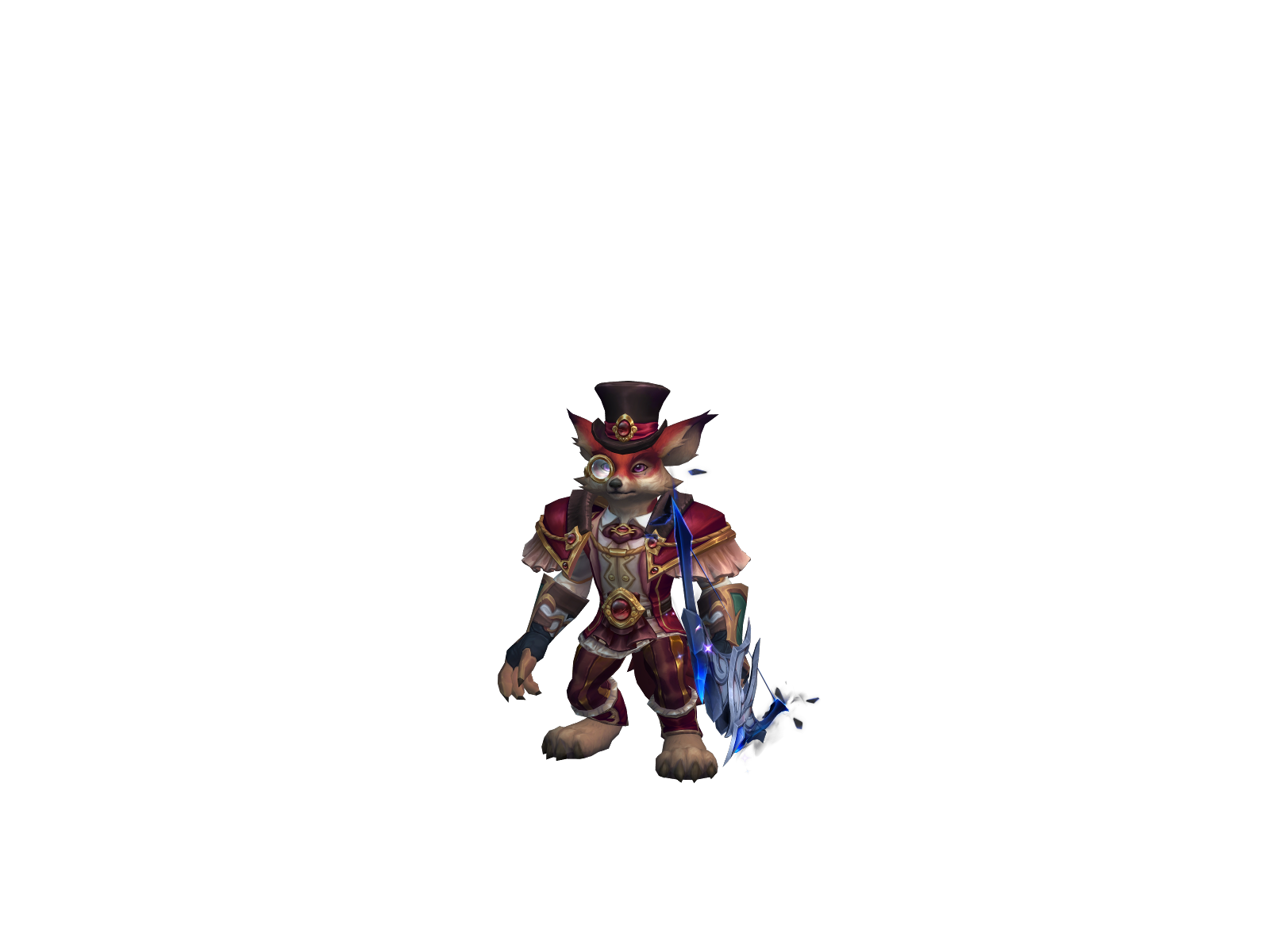 Нубико 3D character render
