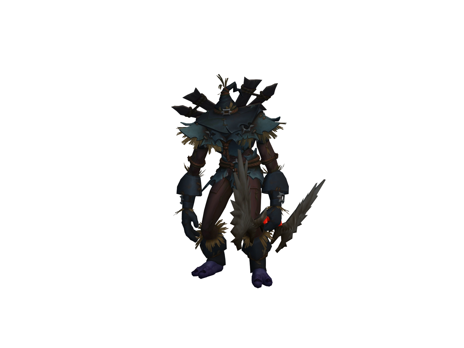 Шашлыкмастер 3D character render