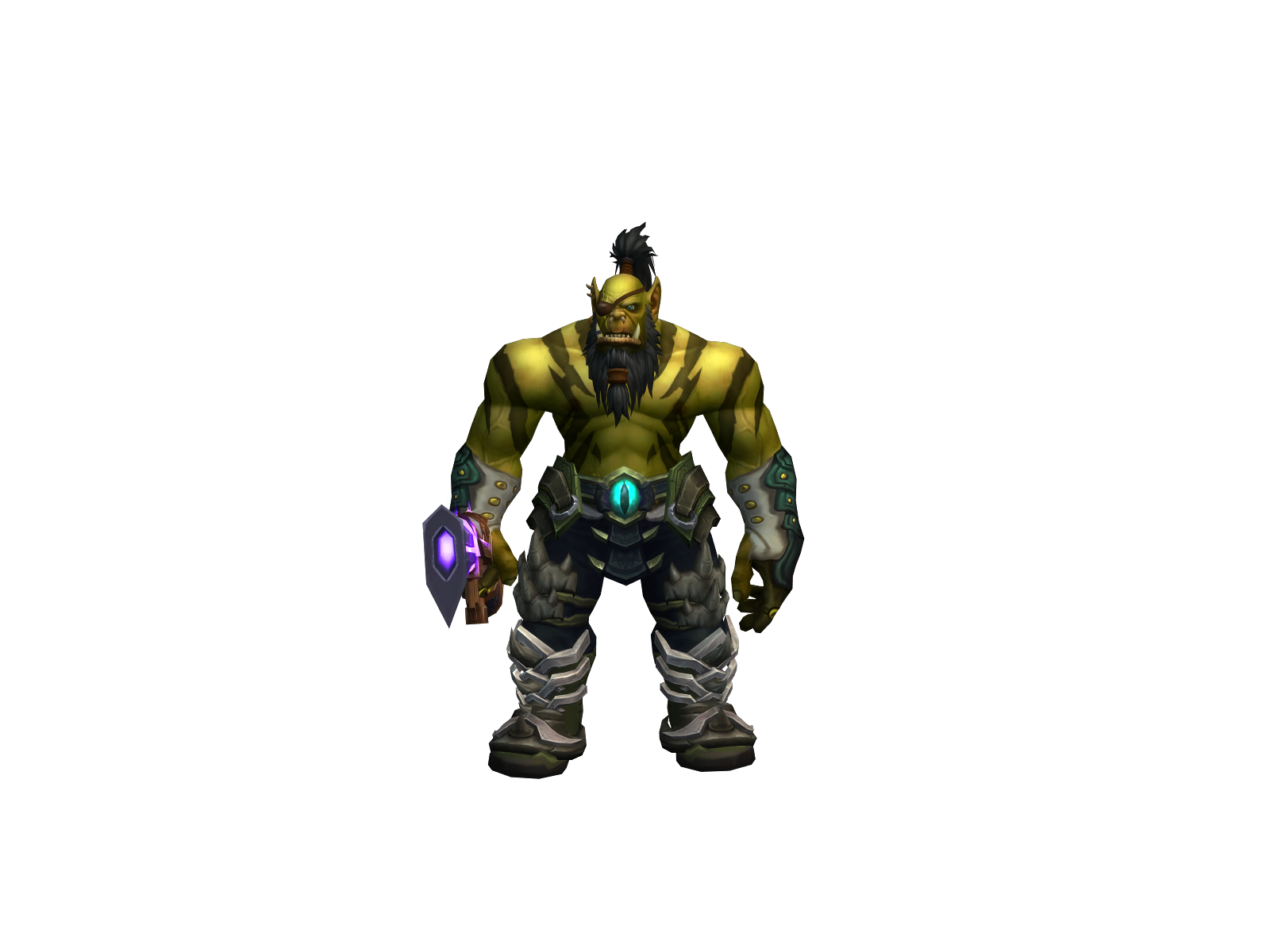 Грокрок 3D character render