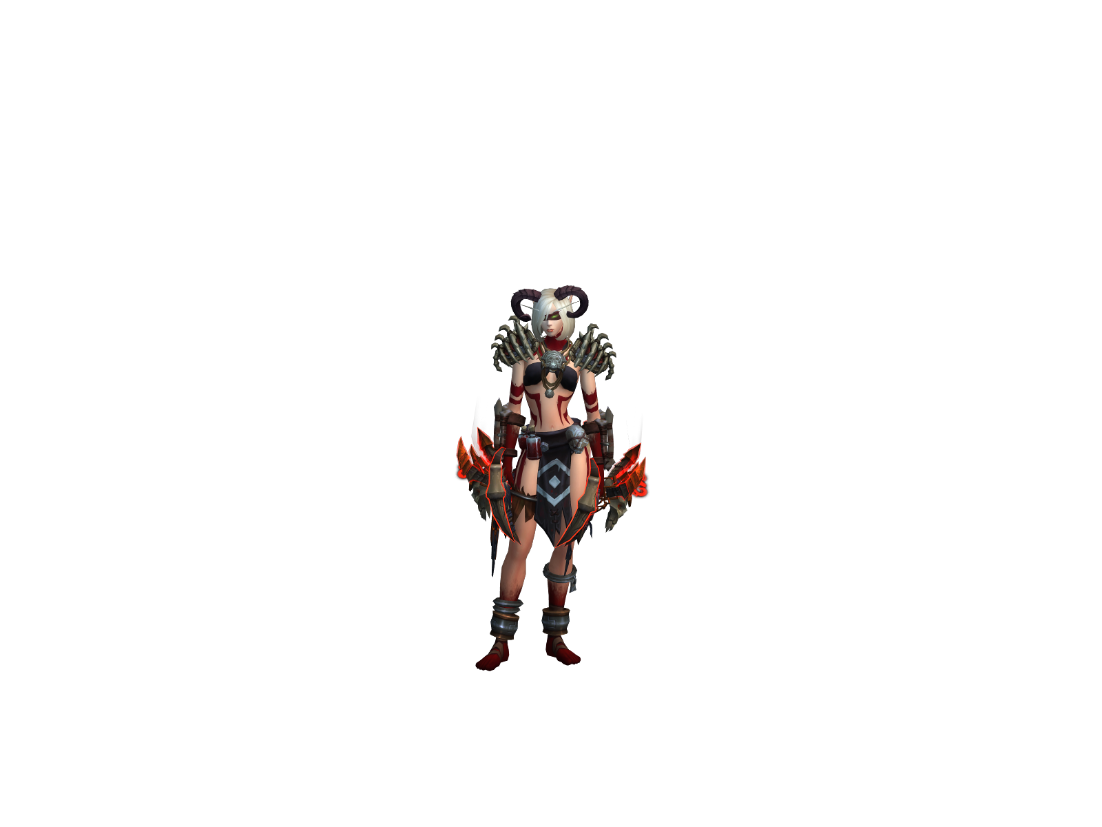 Комокскверны 3D character render
