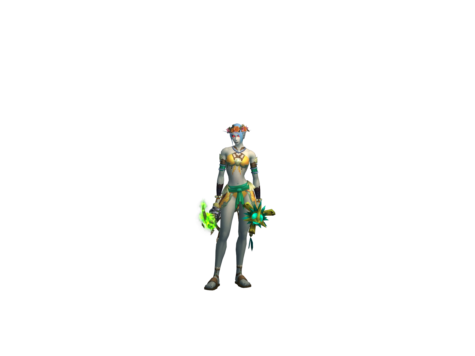 Мандаирины 3D character render