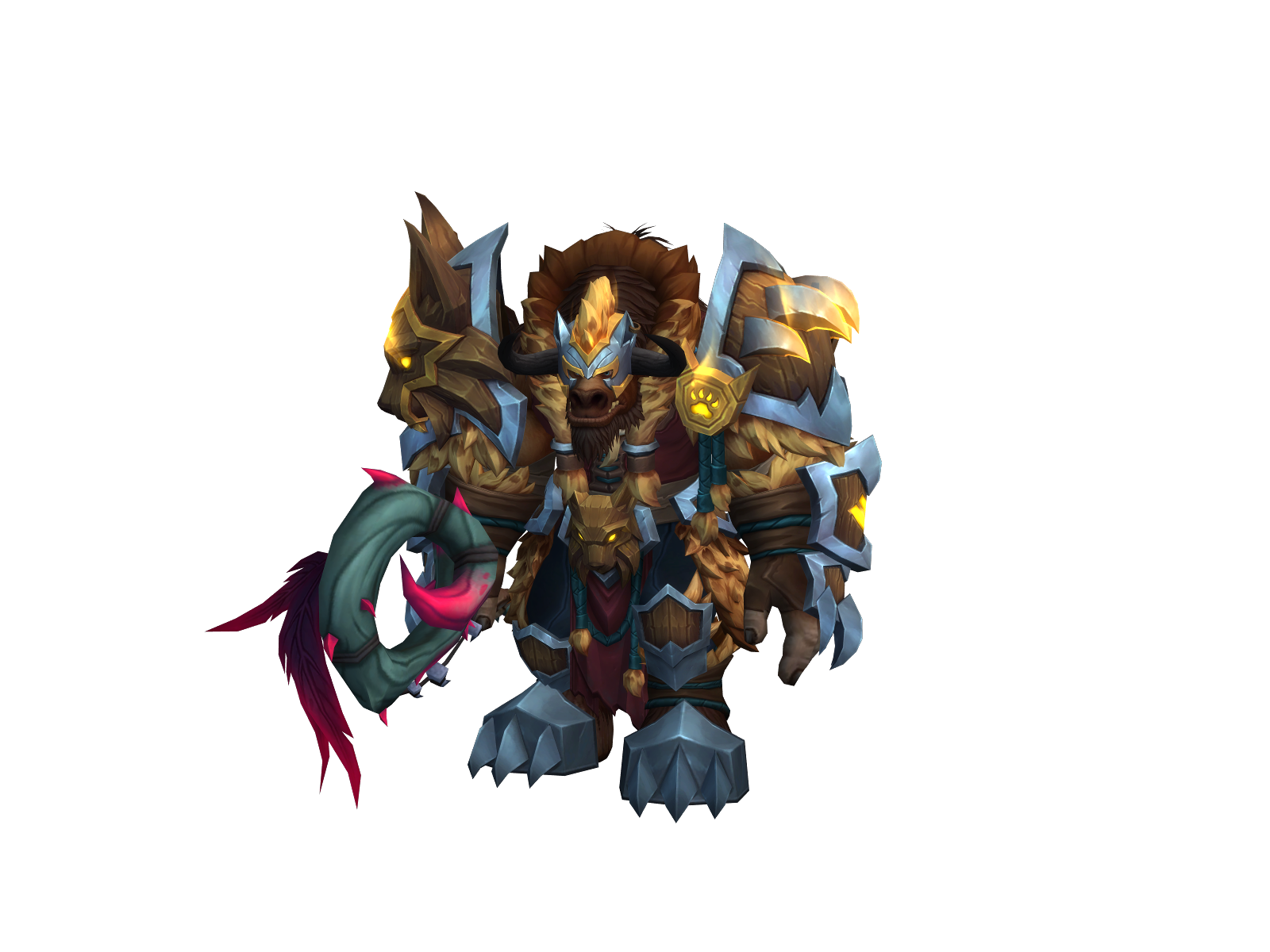 Раммулл 3D character render