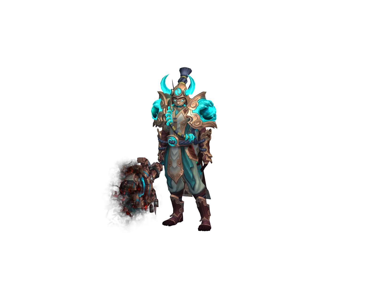 Саппаро 3D character render