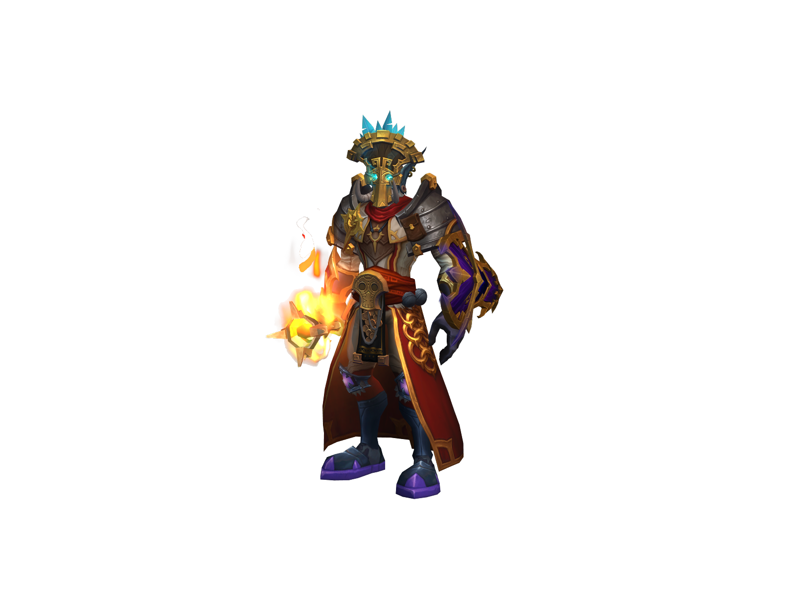 Шаманистик 3D character render