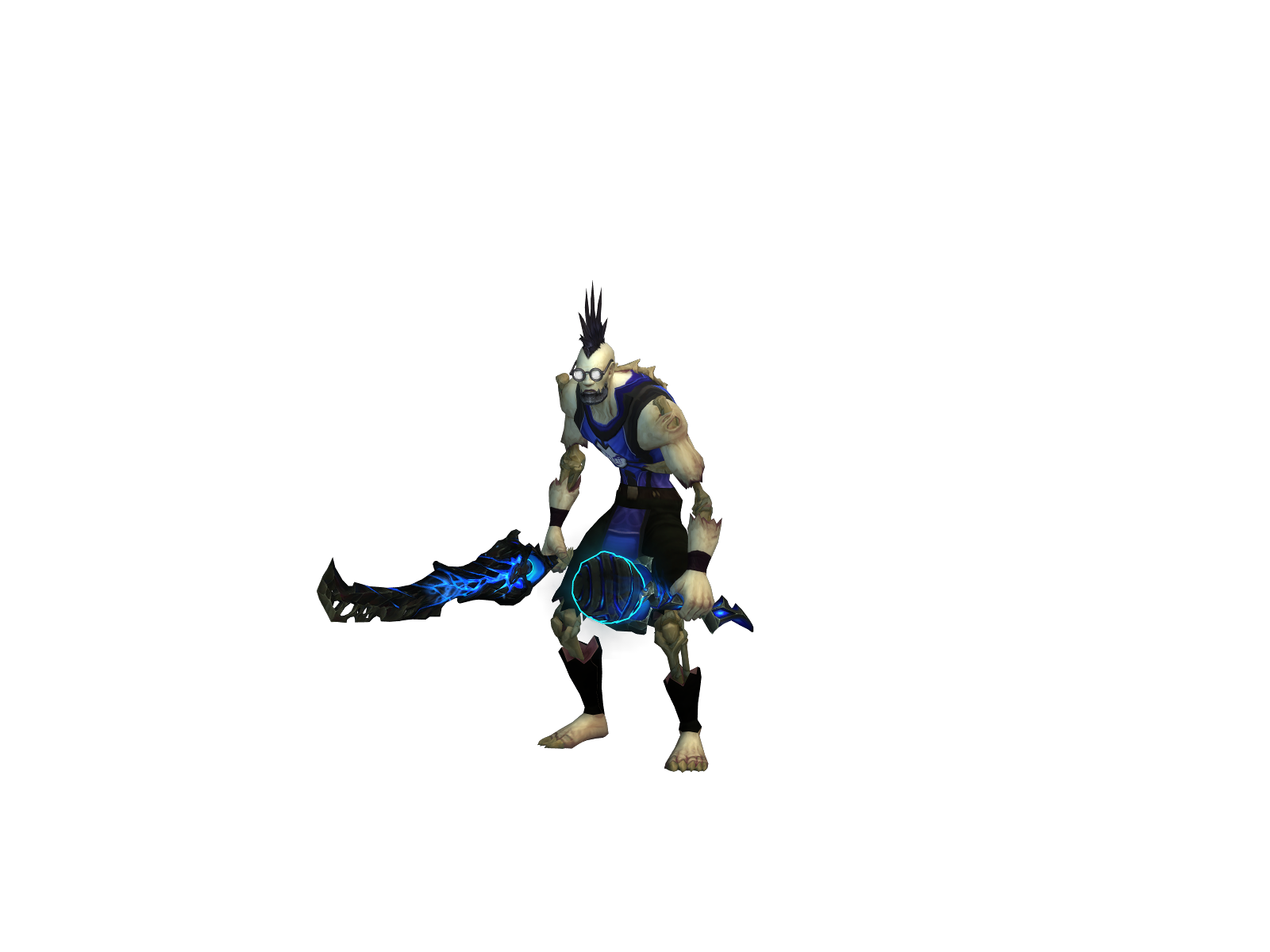 Стонандед 3D character render