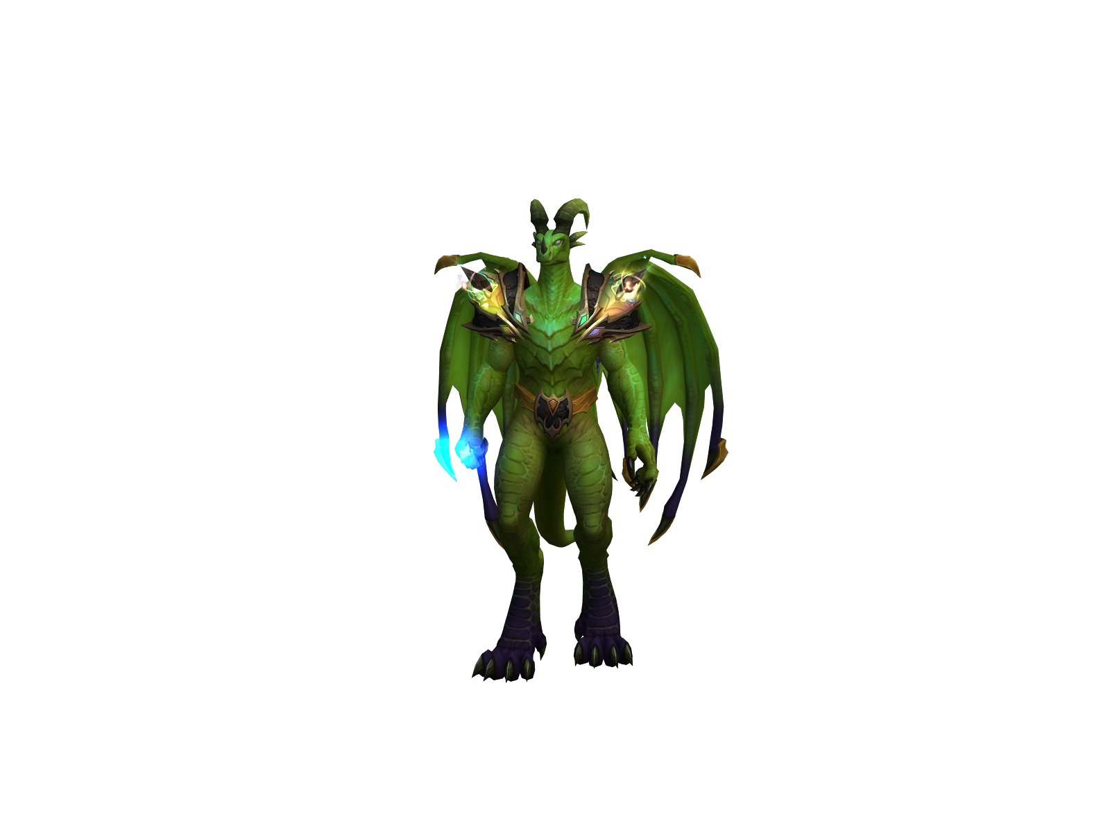 Роздуплитель 3D character render