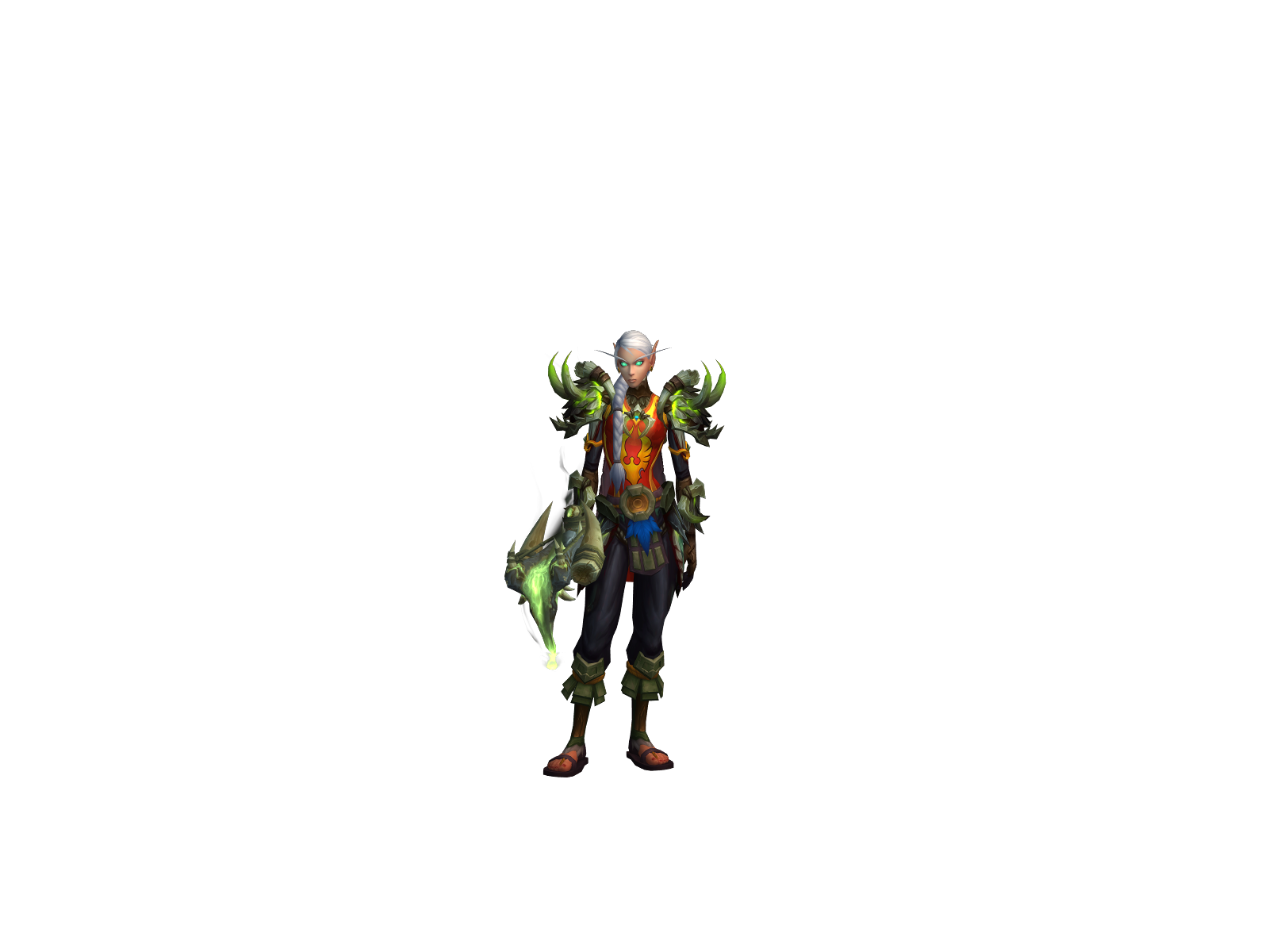 Мэйзел 3D character render
