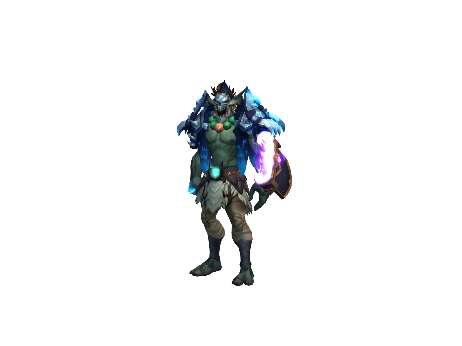 Зулказра 3D character render