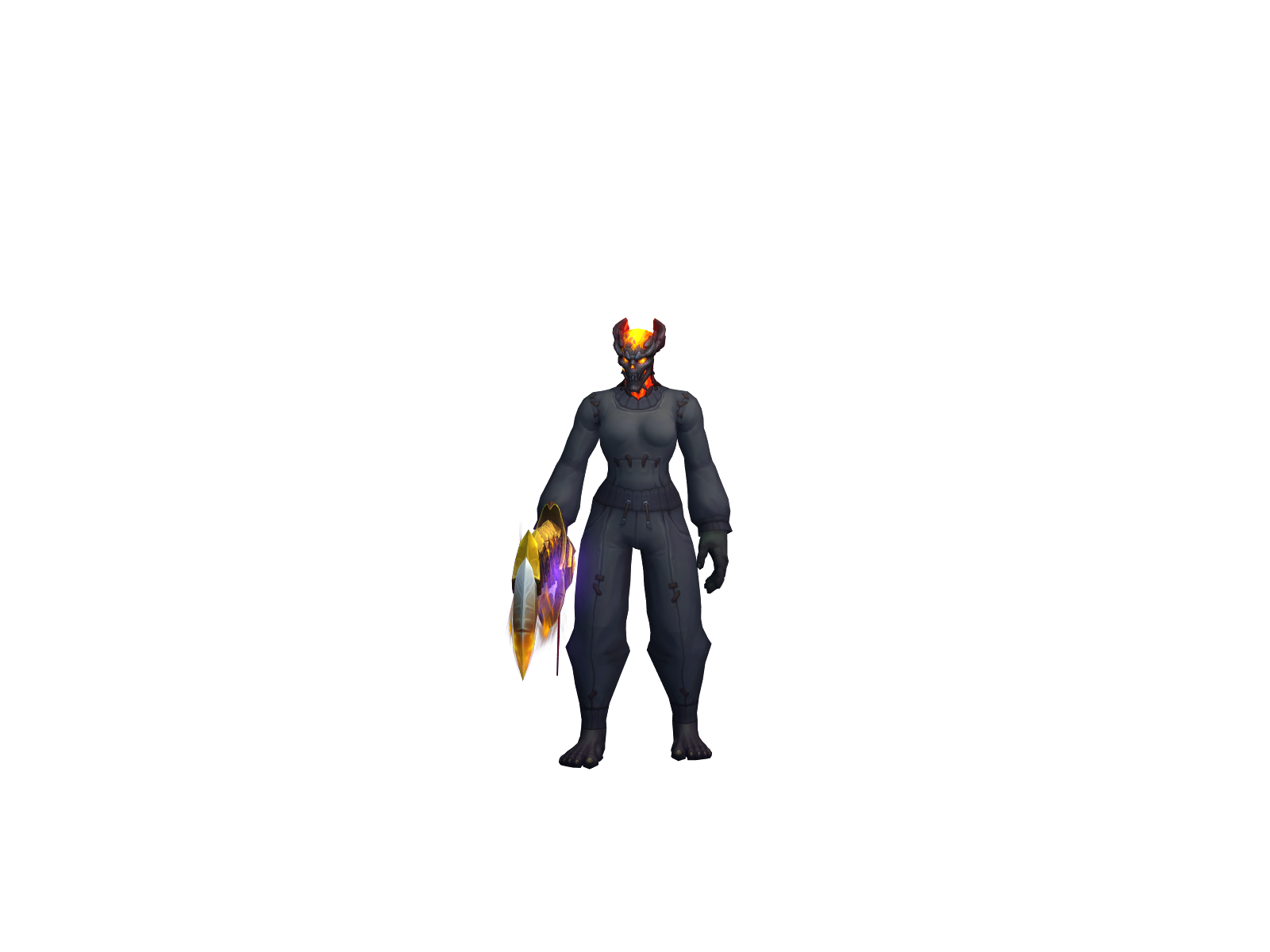 Микросися 3D character render
