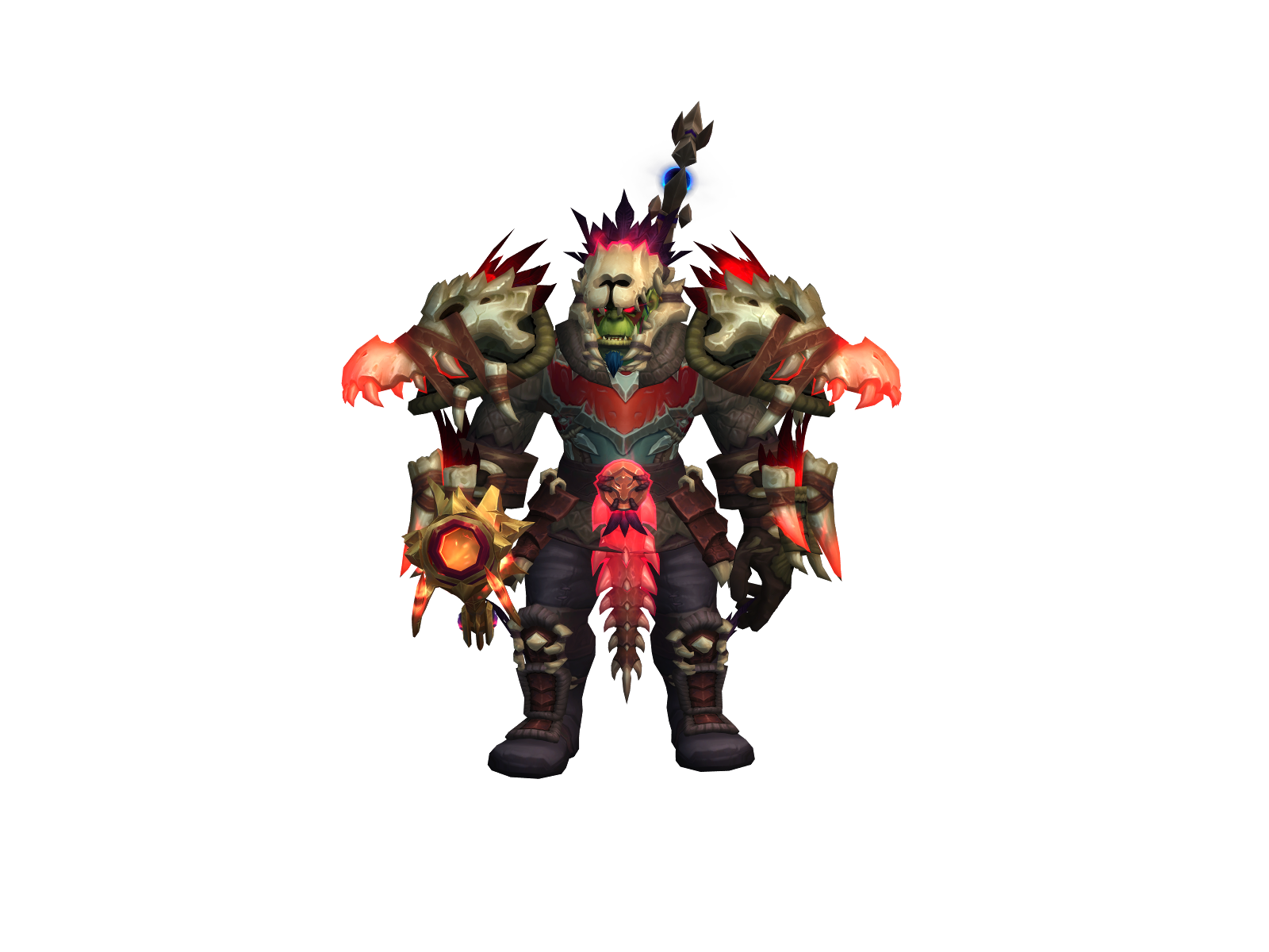 Рыгахант 3D character render