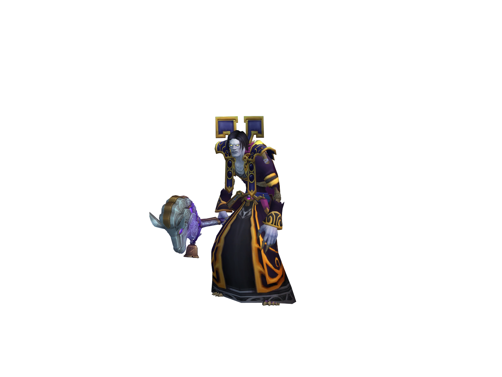 Дэйнэр 3D character render