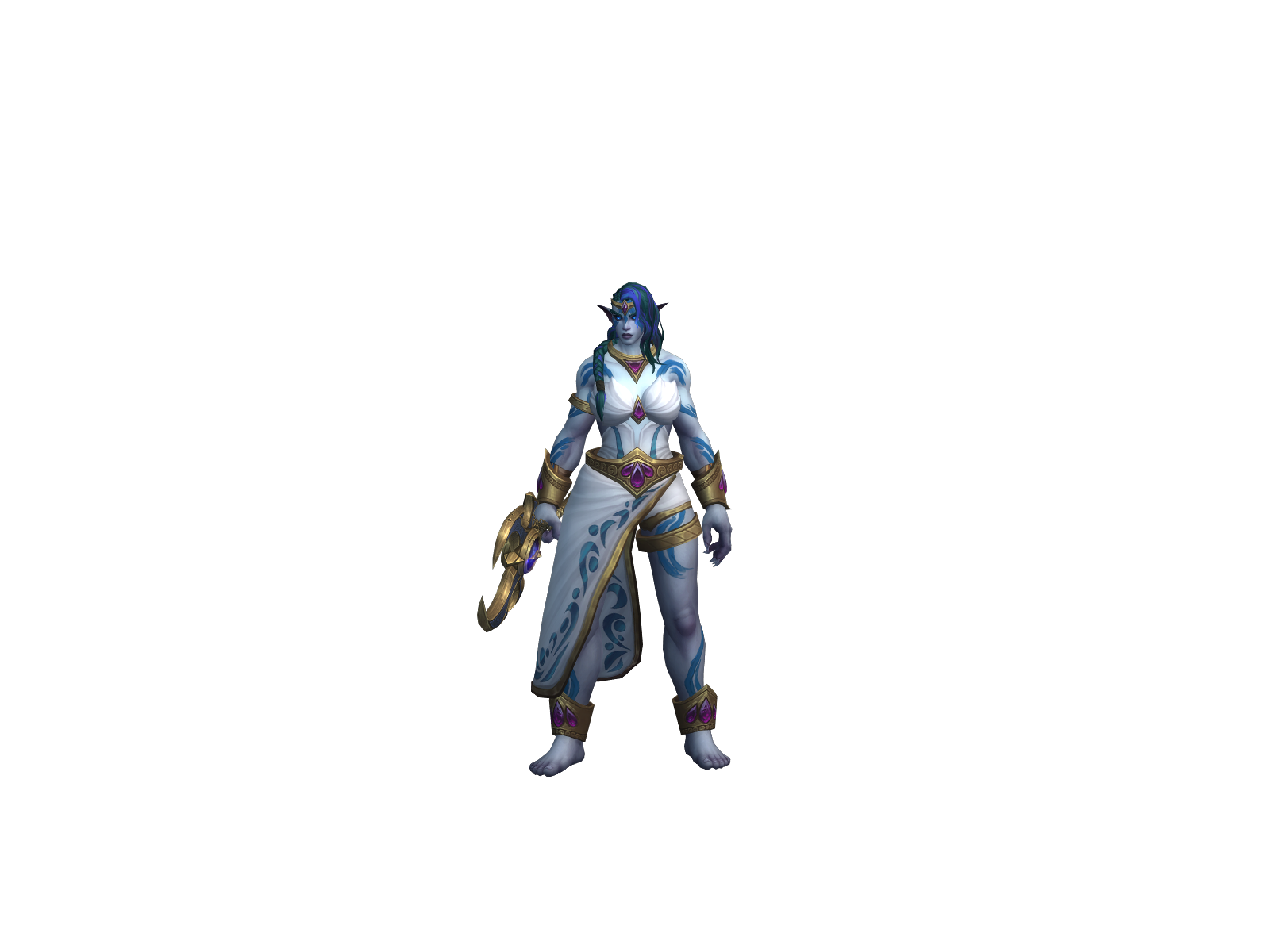 Маргинала 3D character render