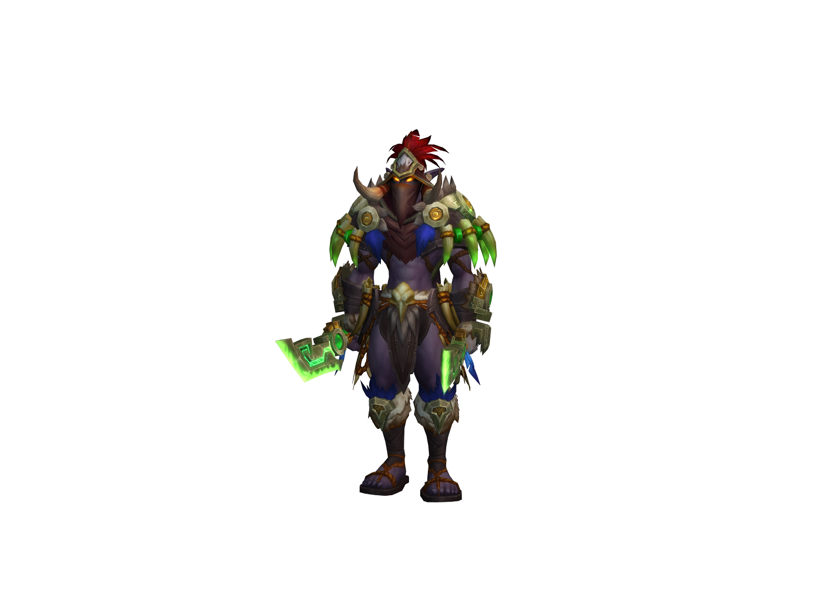Деворт 3D character render