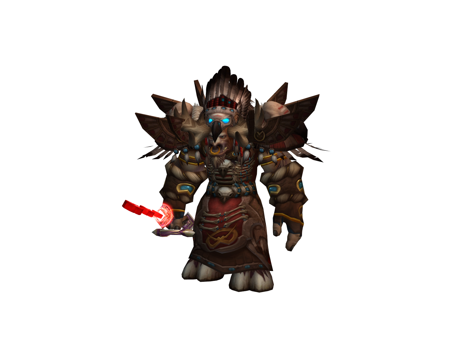 Анклдру 3D character render
