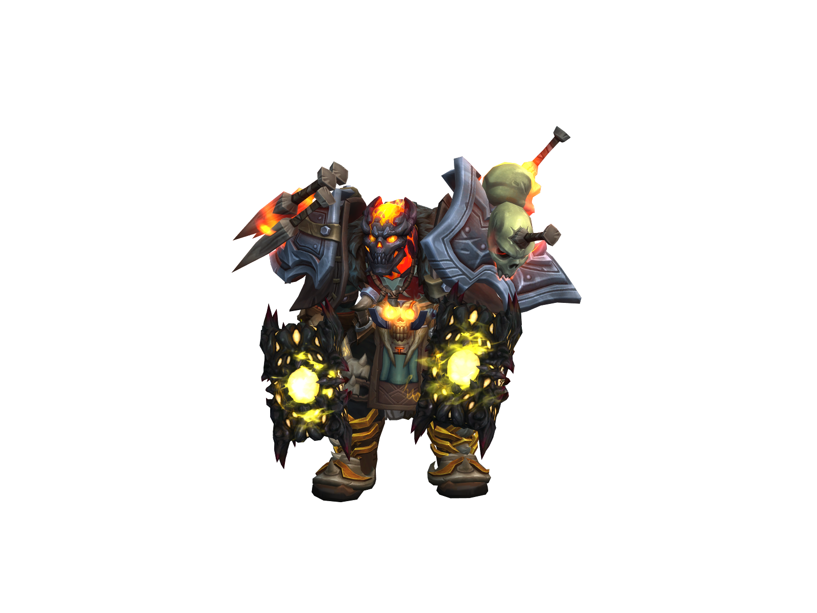 Маелштромс 3D character render