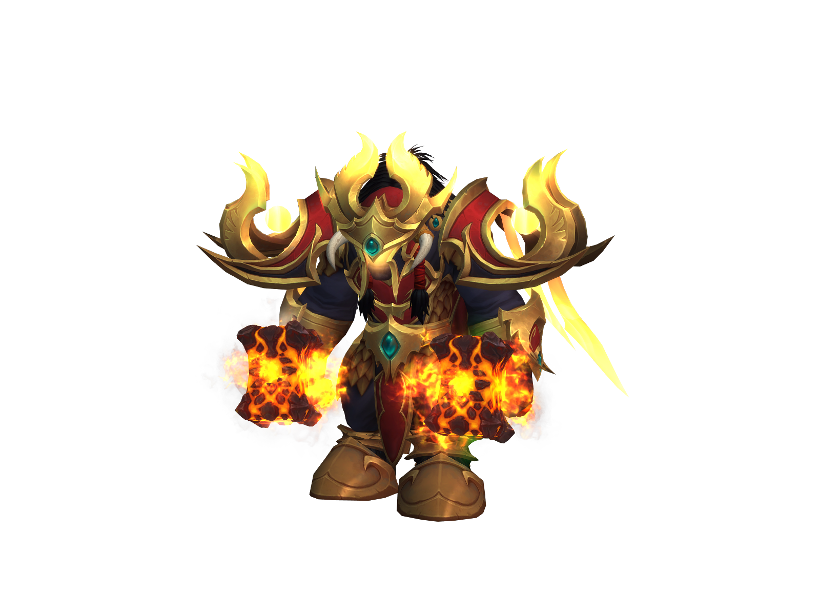Аляулю 3D character render