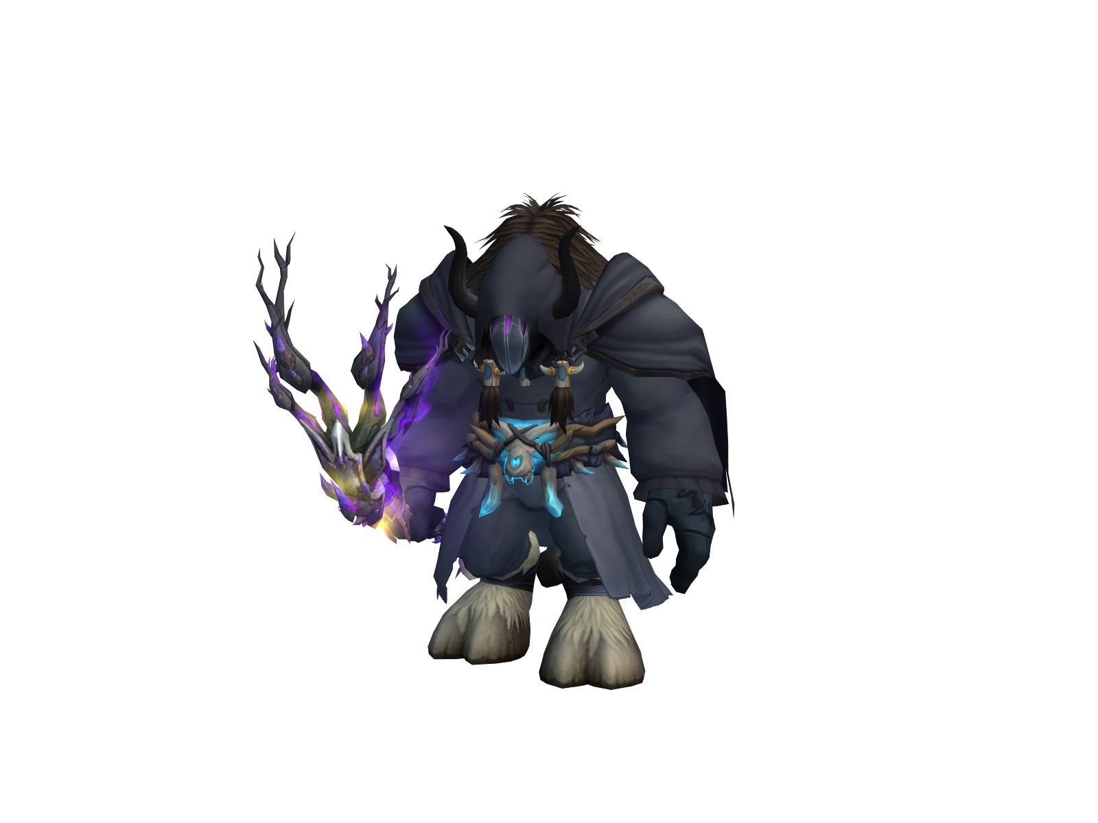 Ферун 3D character render