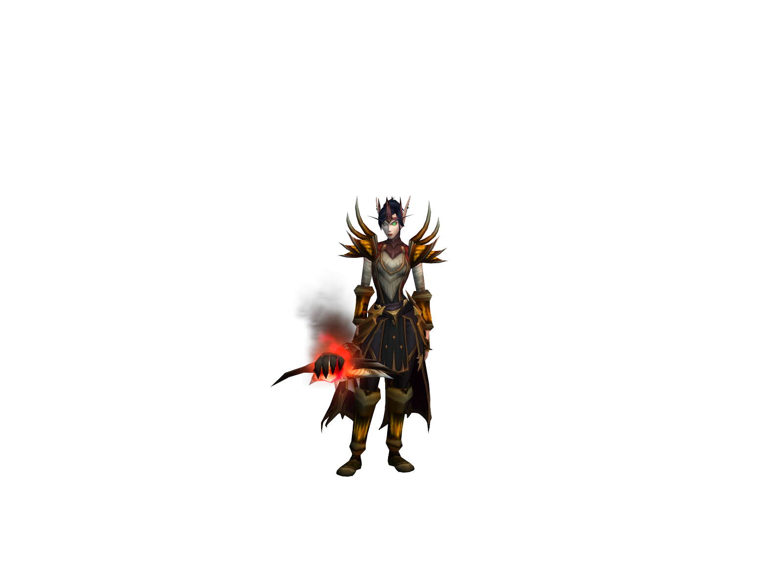 Анвена 3D character render