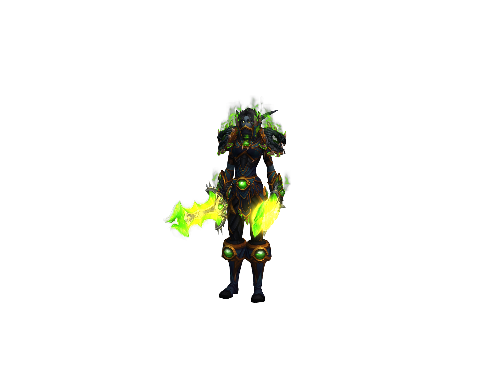 Муйси 3D character render