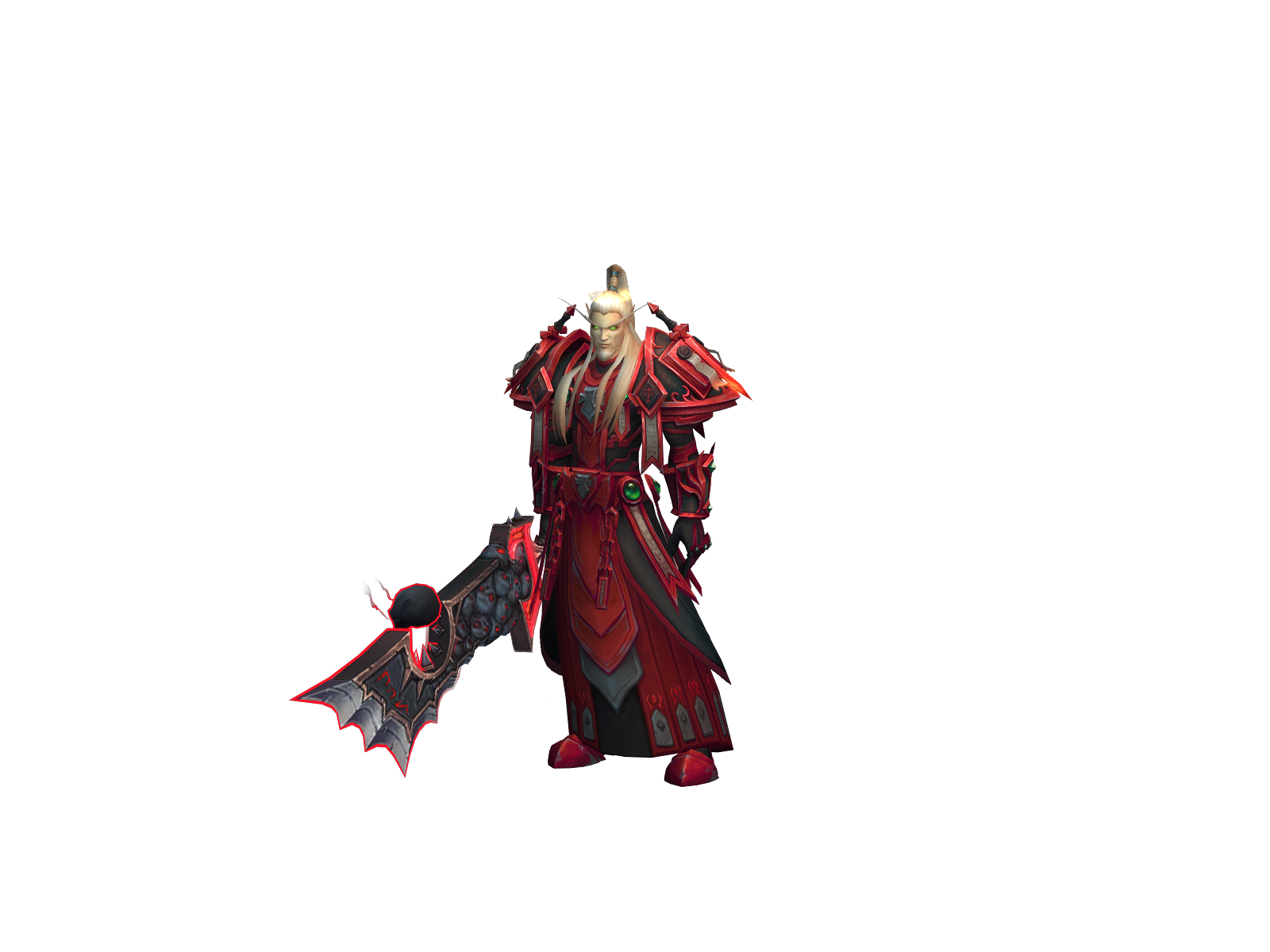 Азор 3D character render
