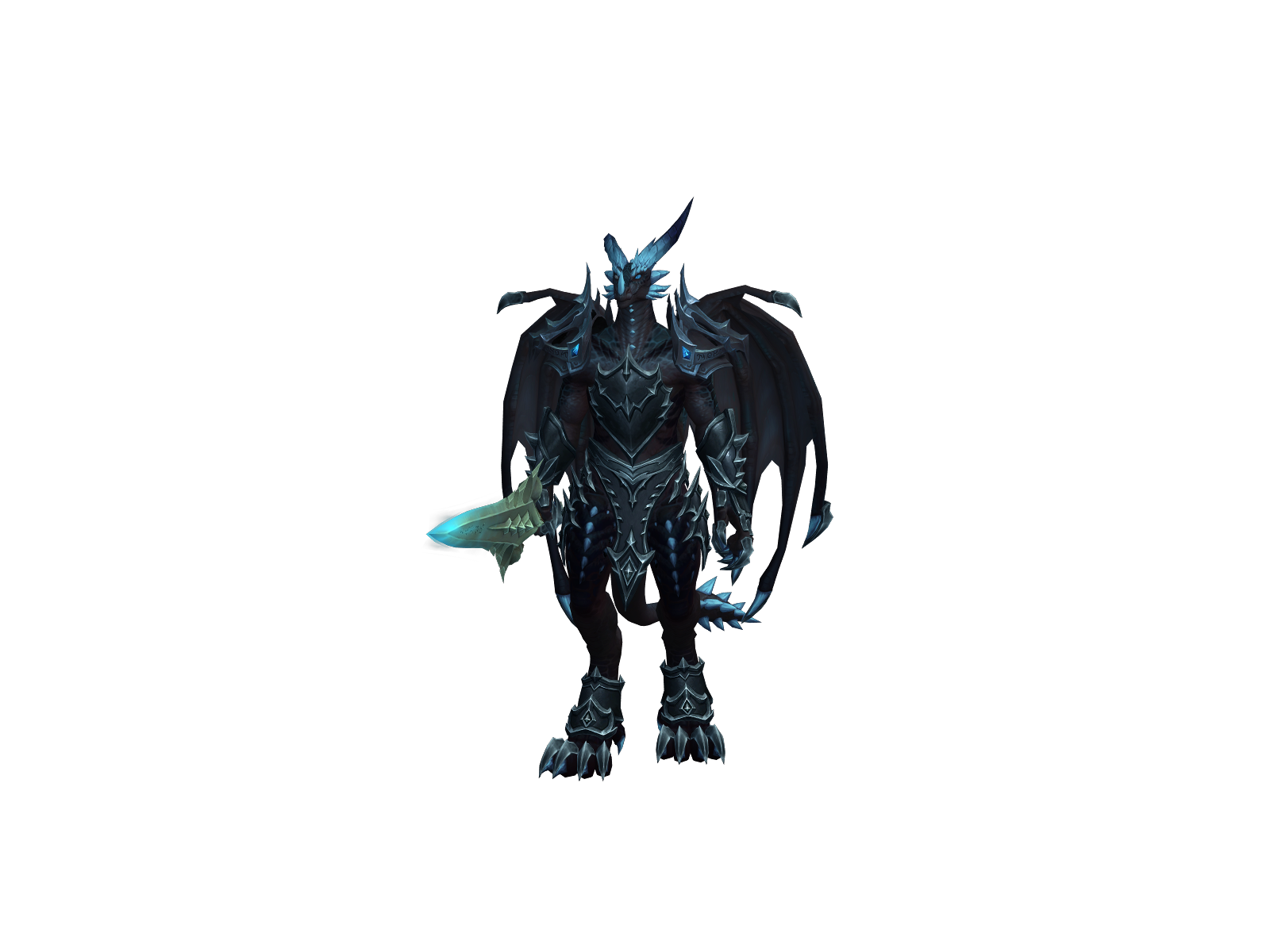 Альфаящер 3D character render