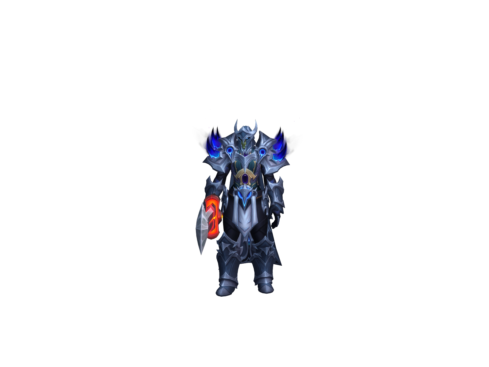 Бабьяга 3D character render