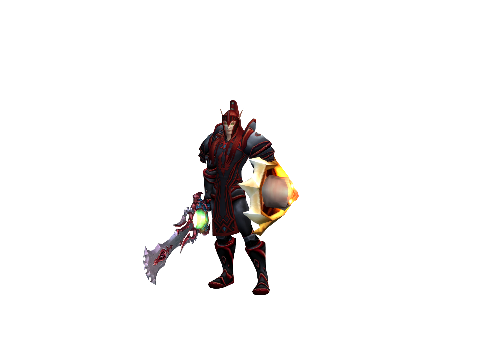 Аргиск 3D character render