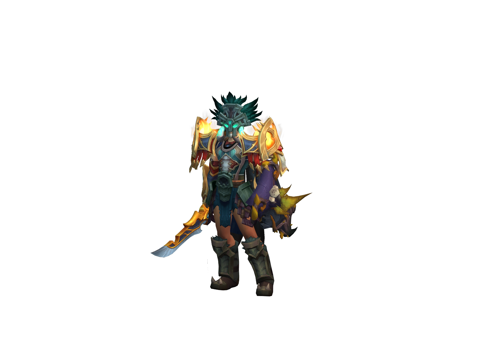 Тифэрет 3D character render