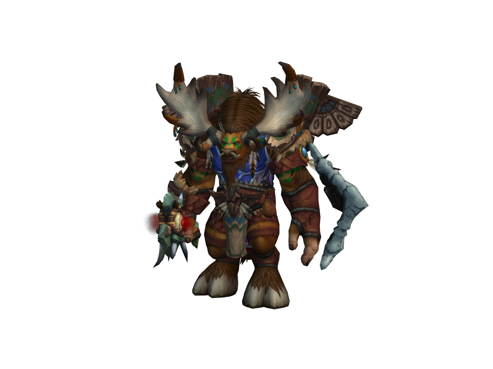 Летящийкопыт 3D character render
