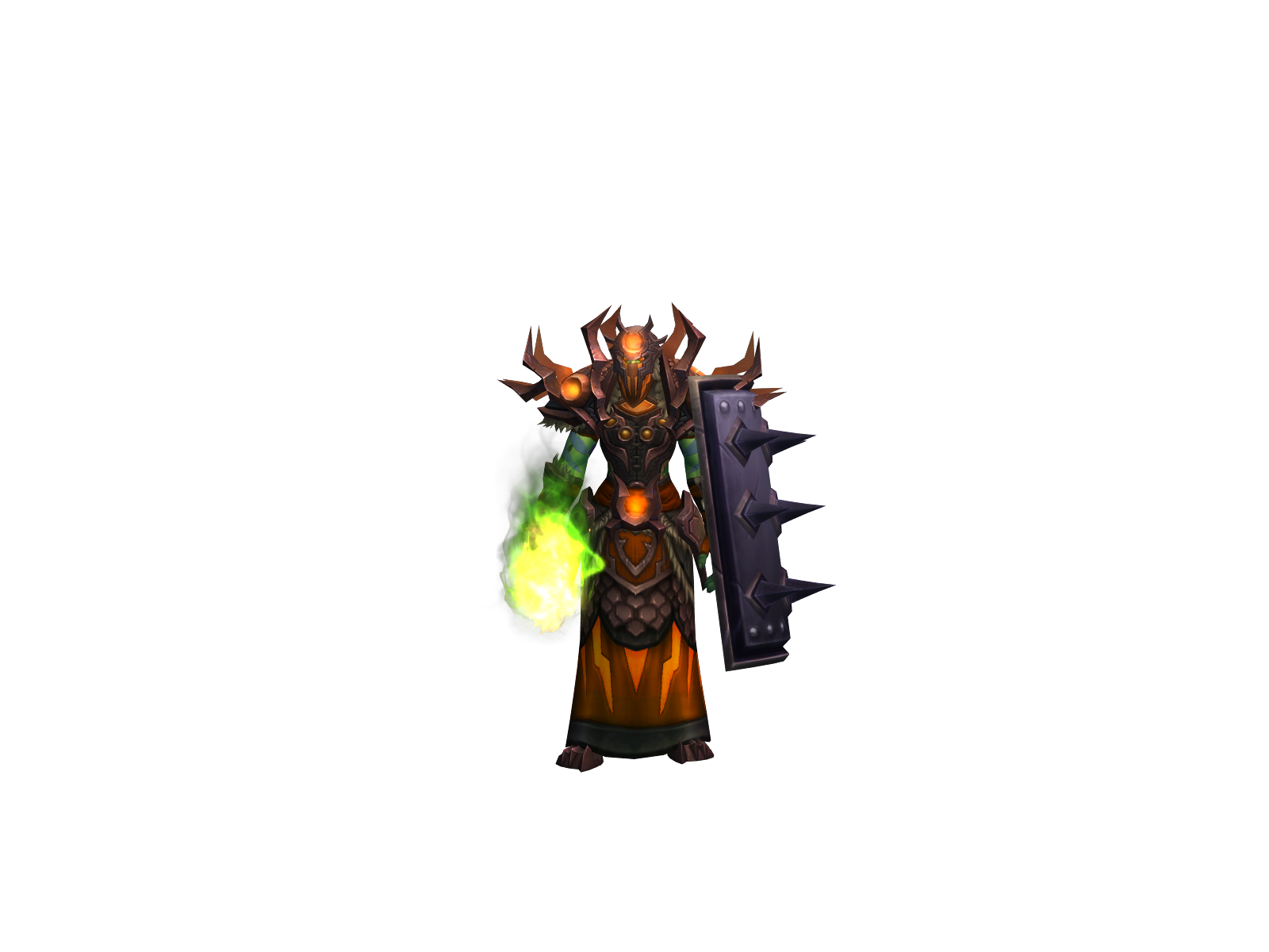 Опочимару 3D character render