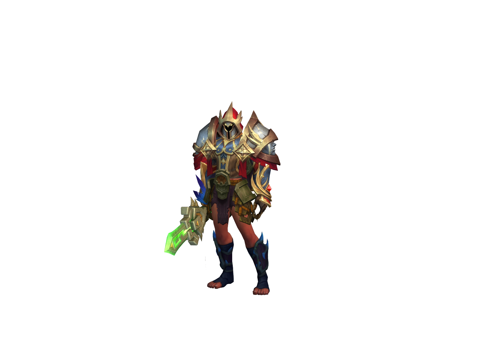 Челениксс 3D character render