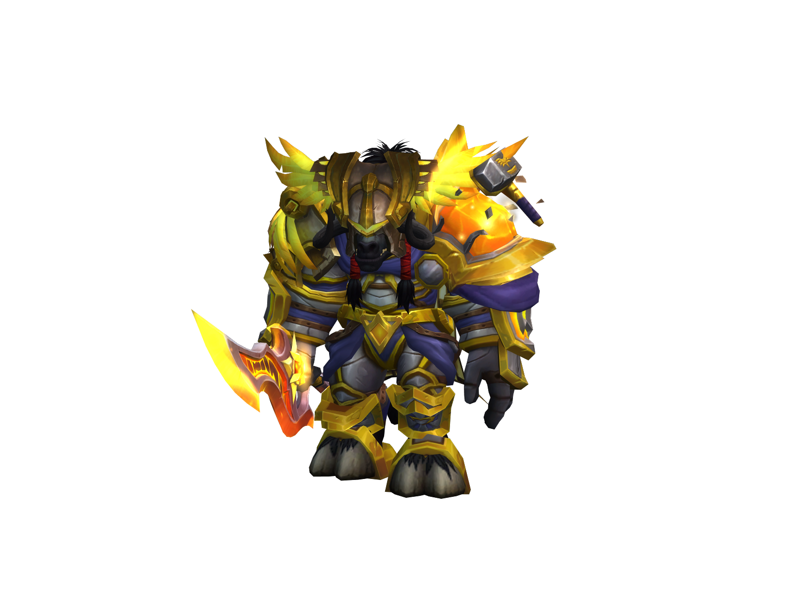 Булаф 3D character render