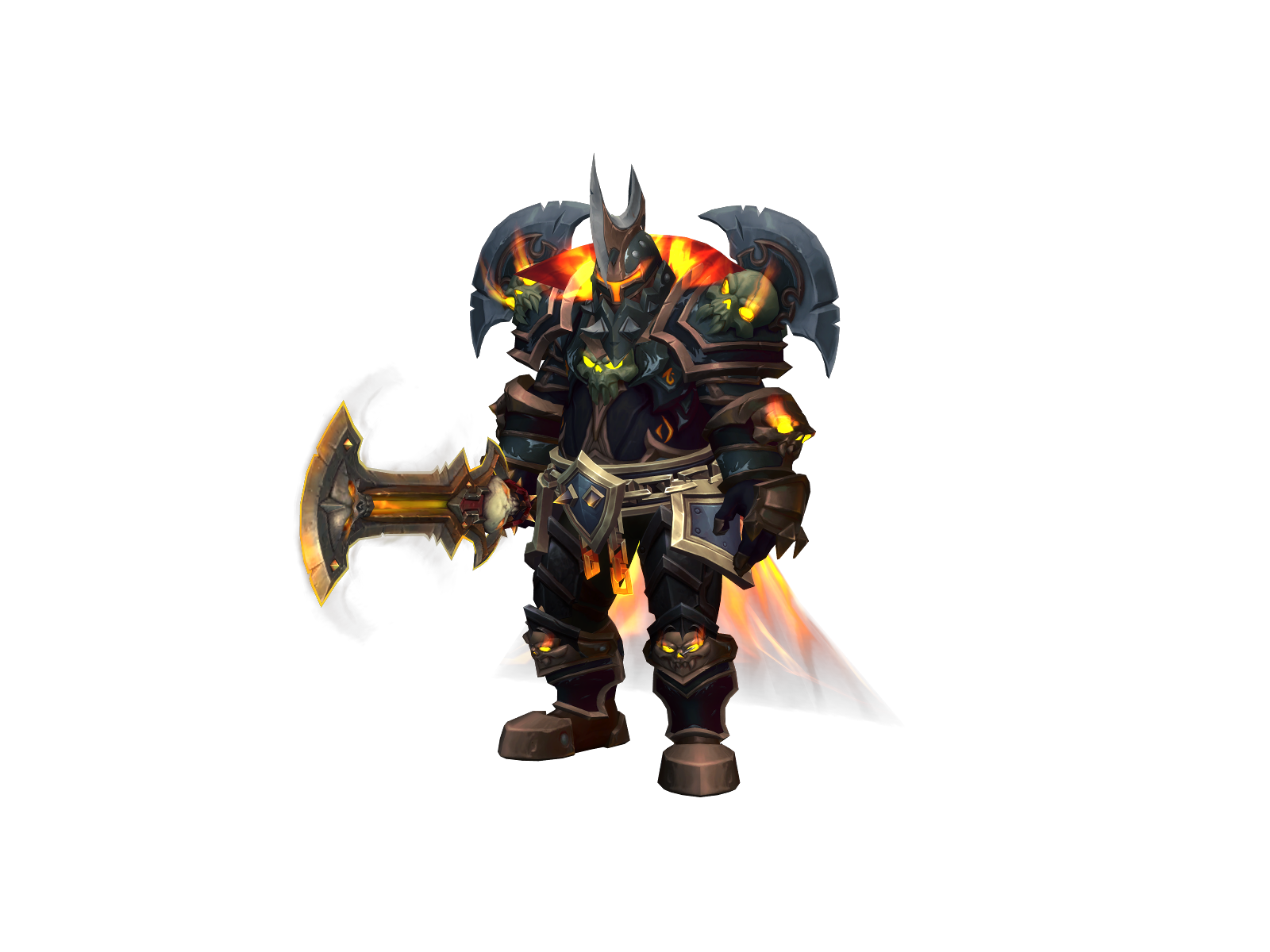 Бульдоз 3D character render