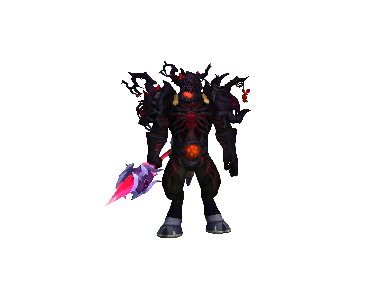 Разломий 3D character render