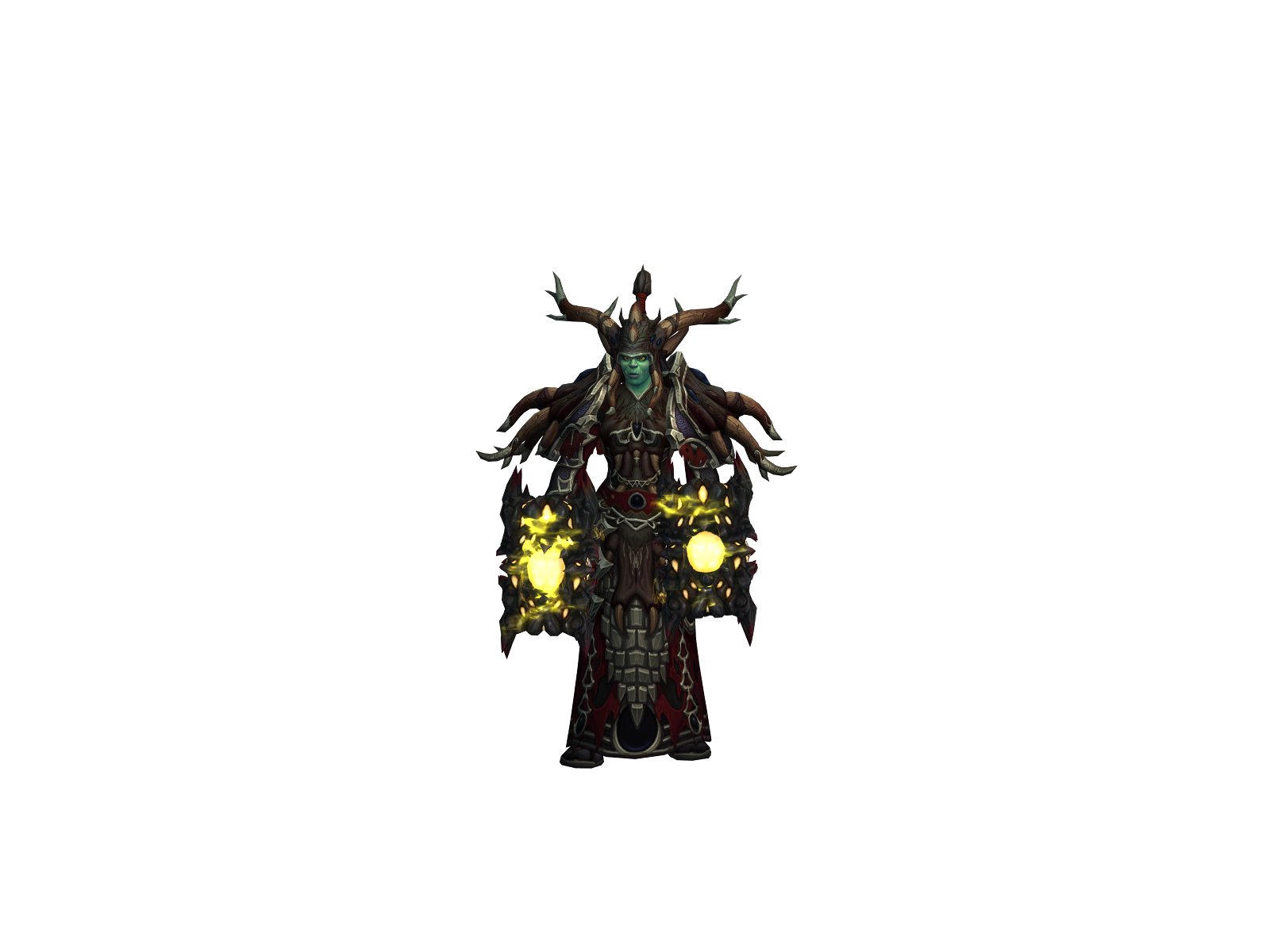 Шаманмашинка 3D character render