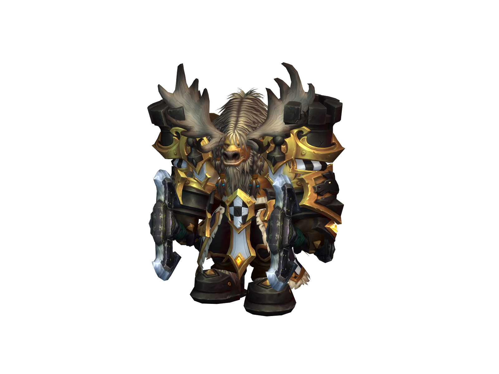 Адскийгром 3D character render
