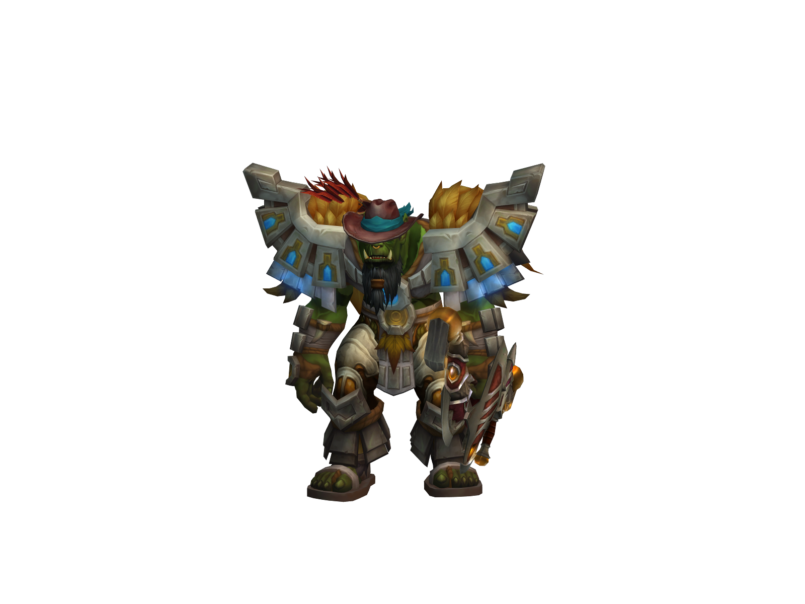 Пёсбарбос 3D character render