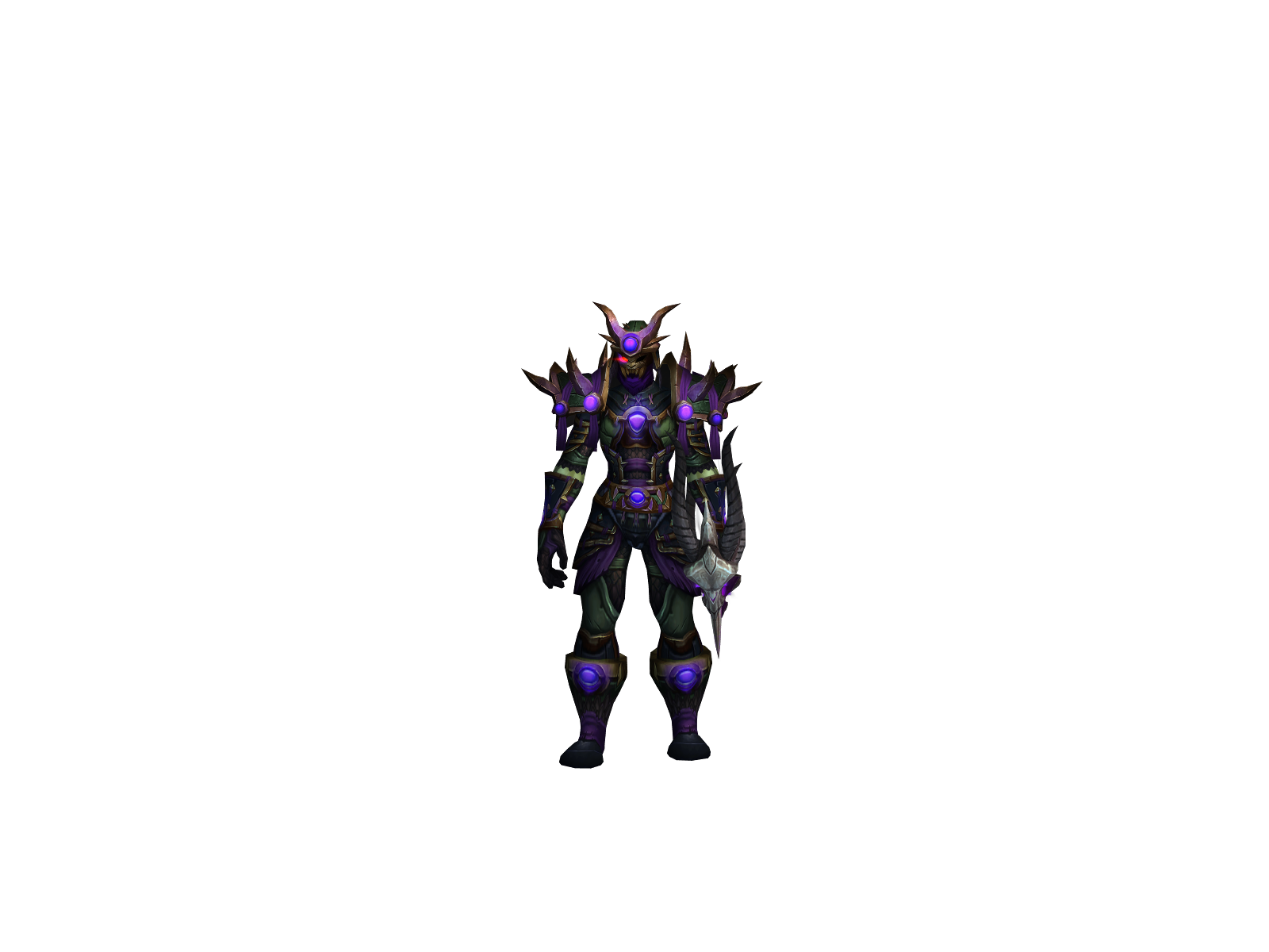 Дамала 3D character render